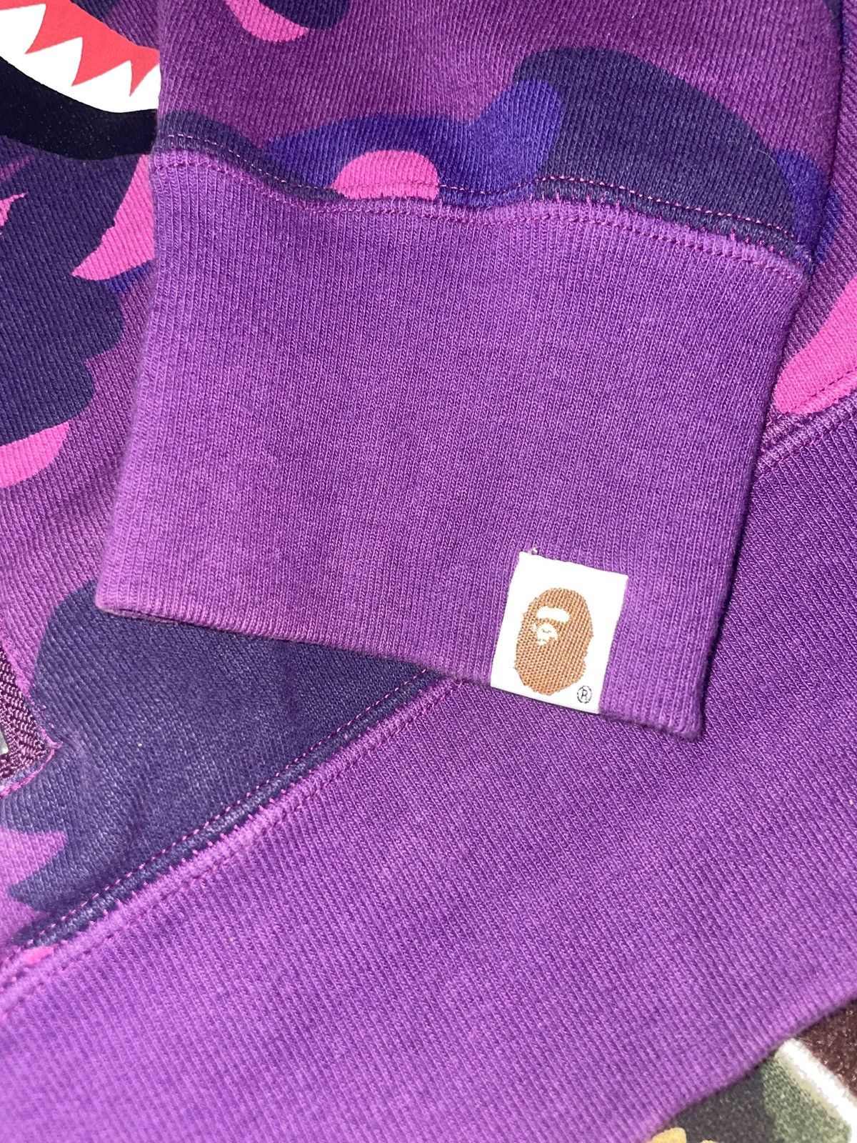Bape Bape shark crew neck Size US M / EU 48-50 / 2 - 7 Thumbnail