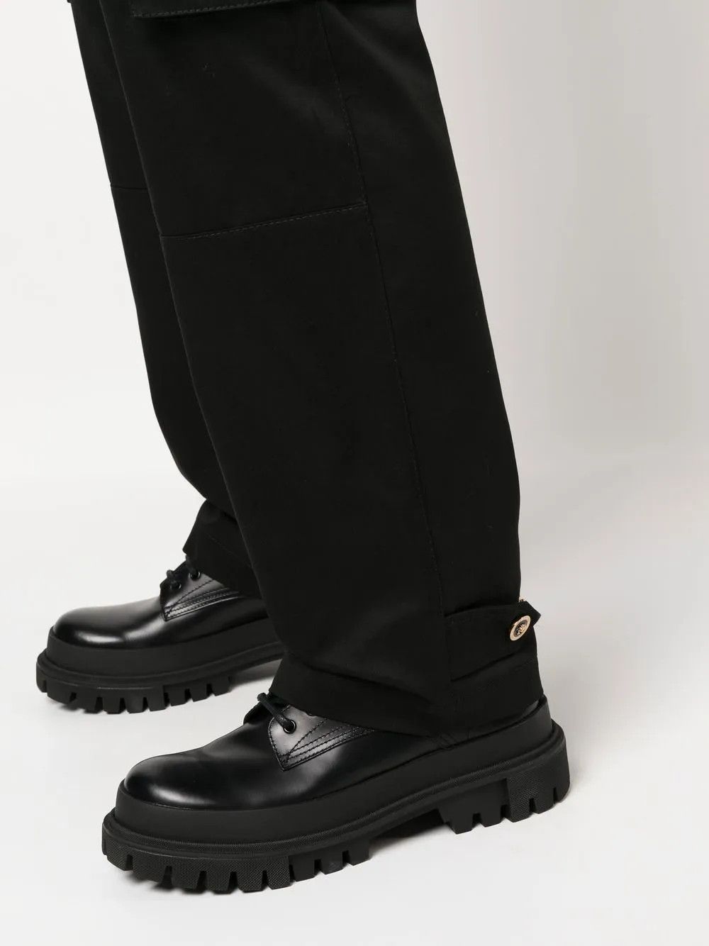Versace o1y0425 Cargo Pant in Black Size US 30 / EU 46 - 3 Thumbnail