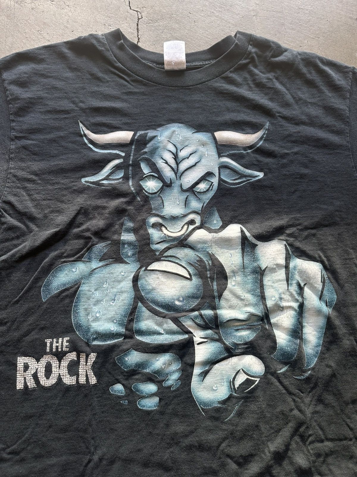 Vintage × WWE × WWF 90s the Rock Tee Size US XL / EU 56 / 4 - 2 Thumbnail