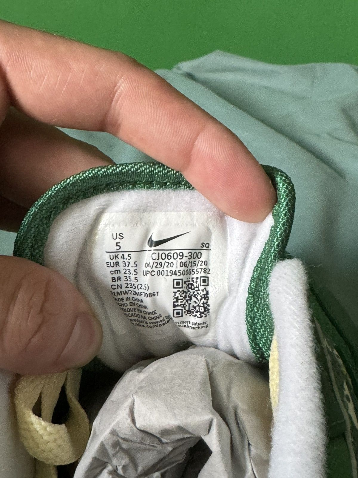 Nike Nike Air Max 1 Limeaid 2029 Size US 5 / EU 37 - 13 Thumbnail