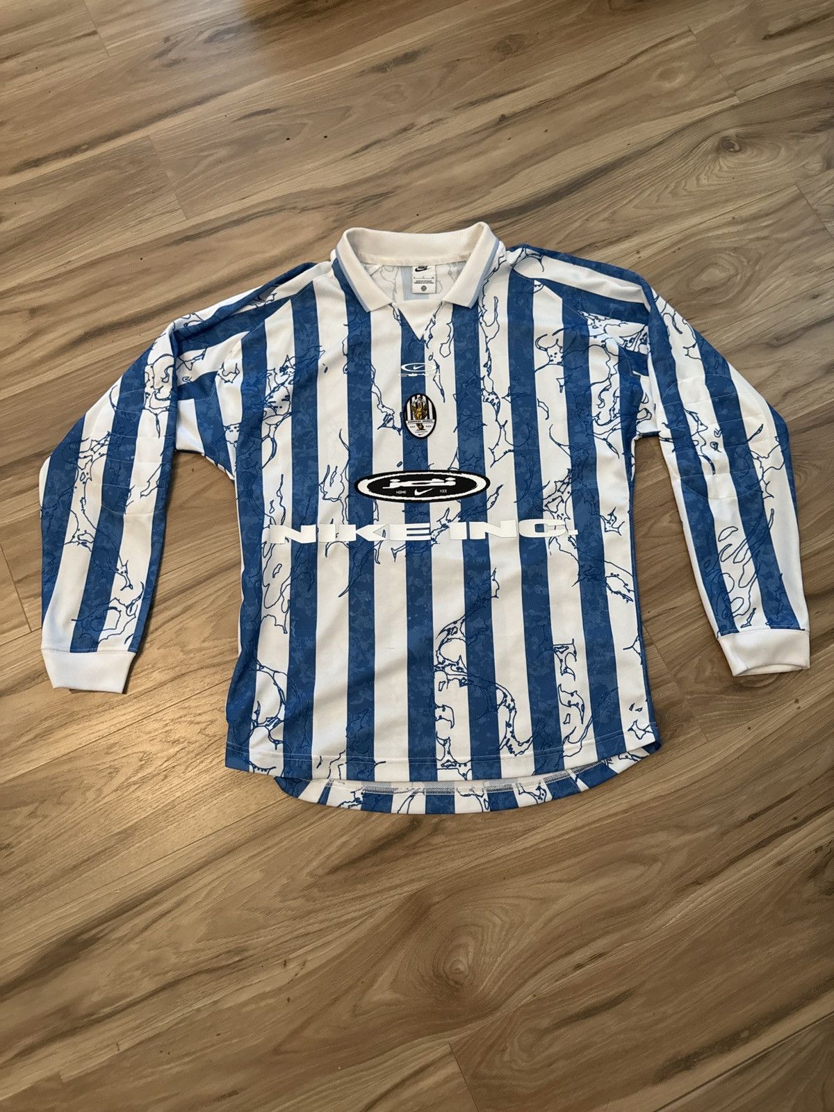 Nike Vintage Nike Inc Soccer Jersey Size US S / EU 44-46 / 1 - 1 Thumbnail