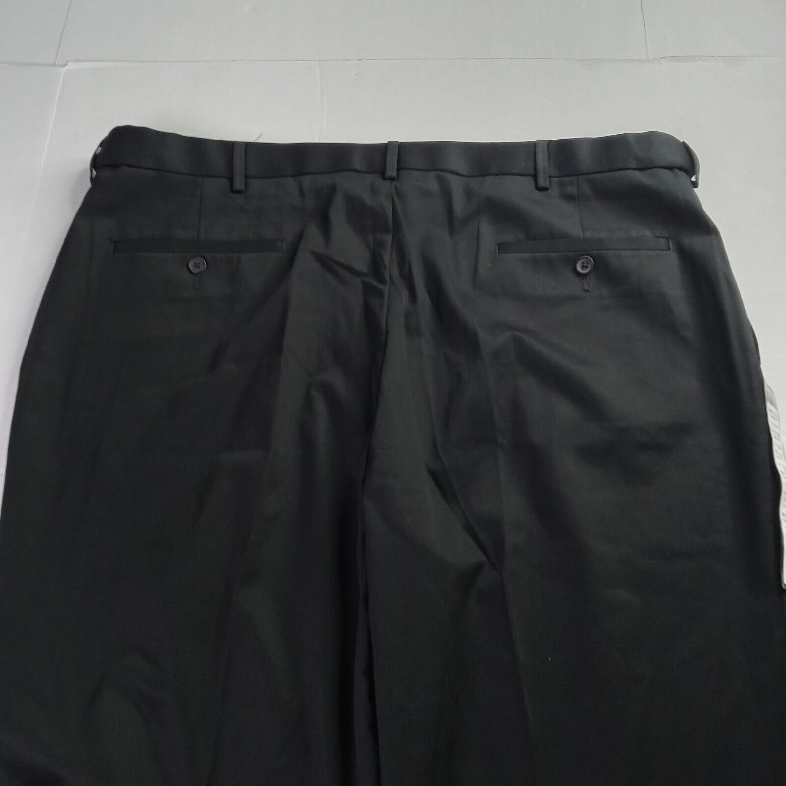 Haggar Haggar Premium No Iron Khakis Men's 44x32 Black Classic Fit Size US 44 / EU 60 - 6 Thumbnail