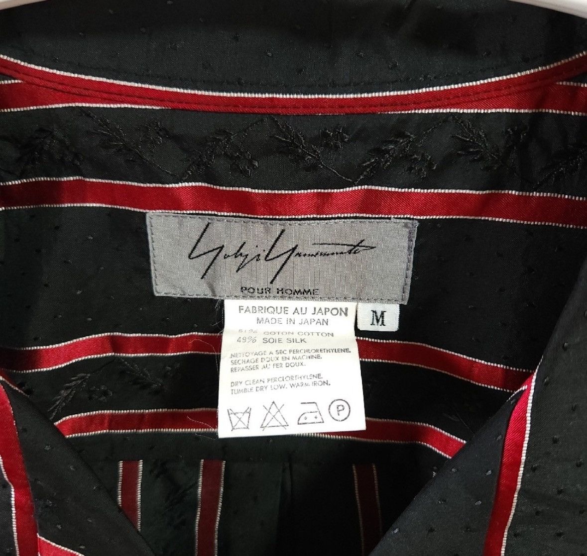 Yohji Yamamoto Yohji Yamamoto 1997SS SILK SHIRT Size US M / EU 48-50 / 2 - 5 Thumbnail