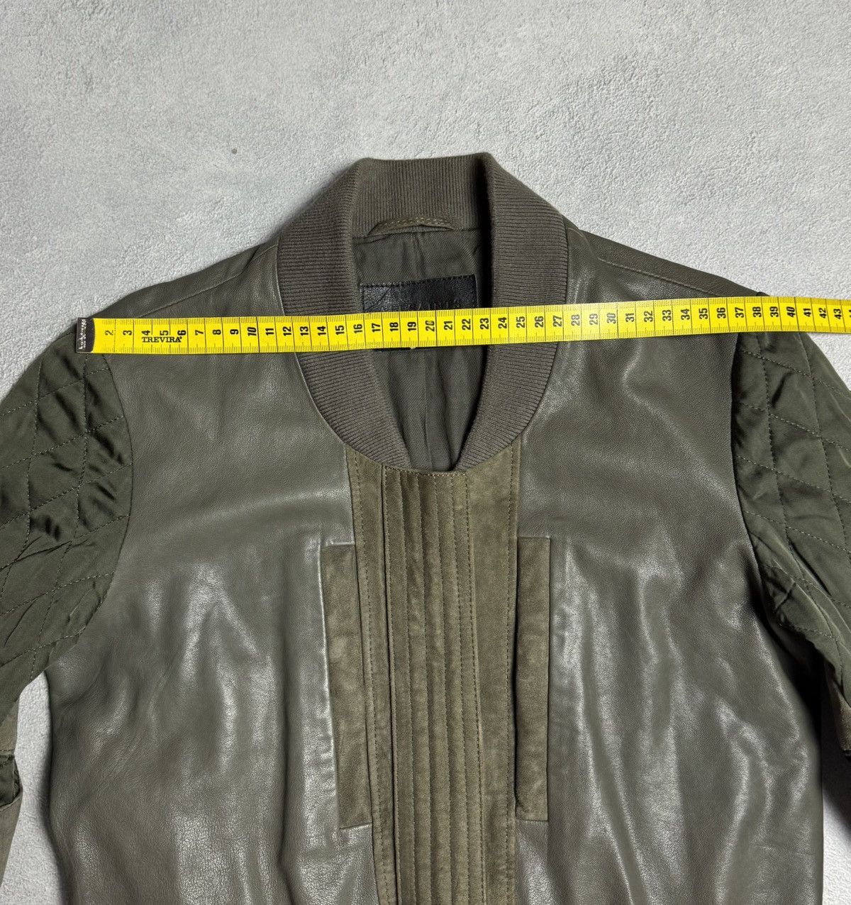 Allsaints Allsaints Lamb Leather Bomber Jacket Size XS / US 0-2 / IT 36-38 - 14 Thumbnail