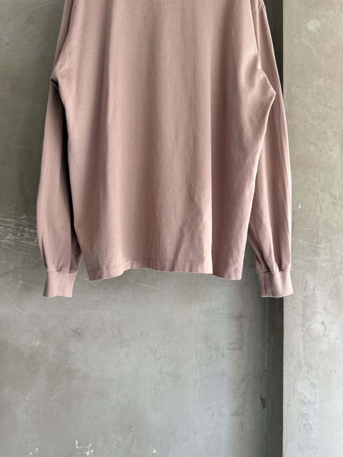 Auralee AURALEE LUSTER PLAITING L/S TEE Size US M / EU 48-50 / 2 - 6 Thumbnail