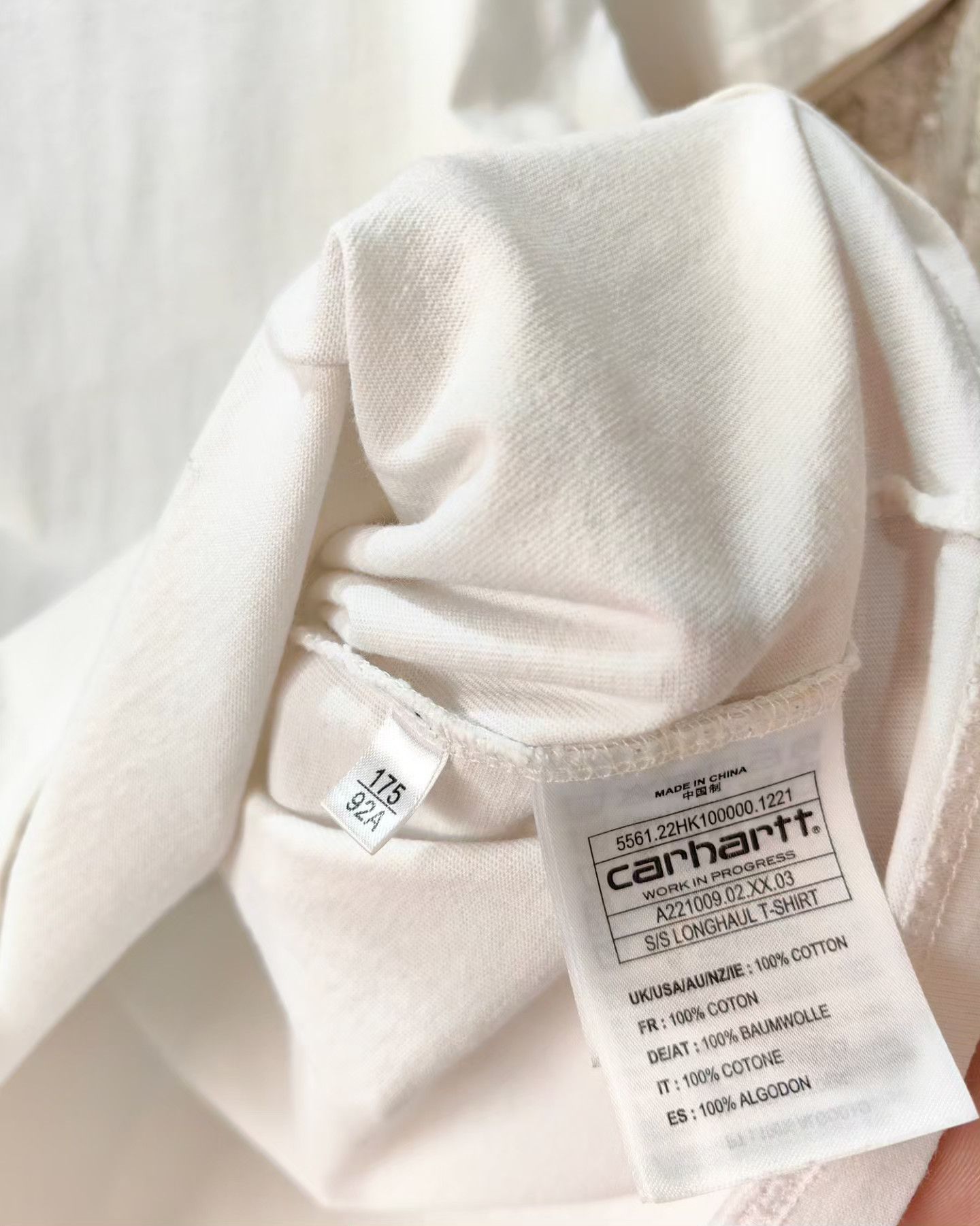 Carhartt Wip CARHARTT WIP S/S LONGHAUL T-SHIRT Size US M / EU 48-50 / 2 - 9 Thumbnail