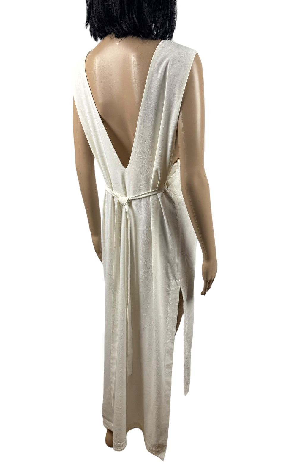 Isabel Benenato Isabel Benenato Maxi Dress Viscose-Wool V-Neck size 38 Size XS / US 0-2 / IT 36-38 - 7 Thumbnail