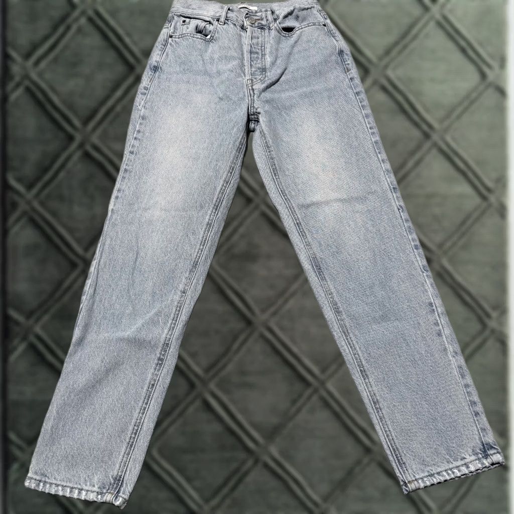 Pacsun PacSun Jeans Women's Blue Denim Ultra High Rise Slim Straight - 25 Size 42" / US 20 - 1 Thumbnail