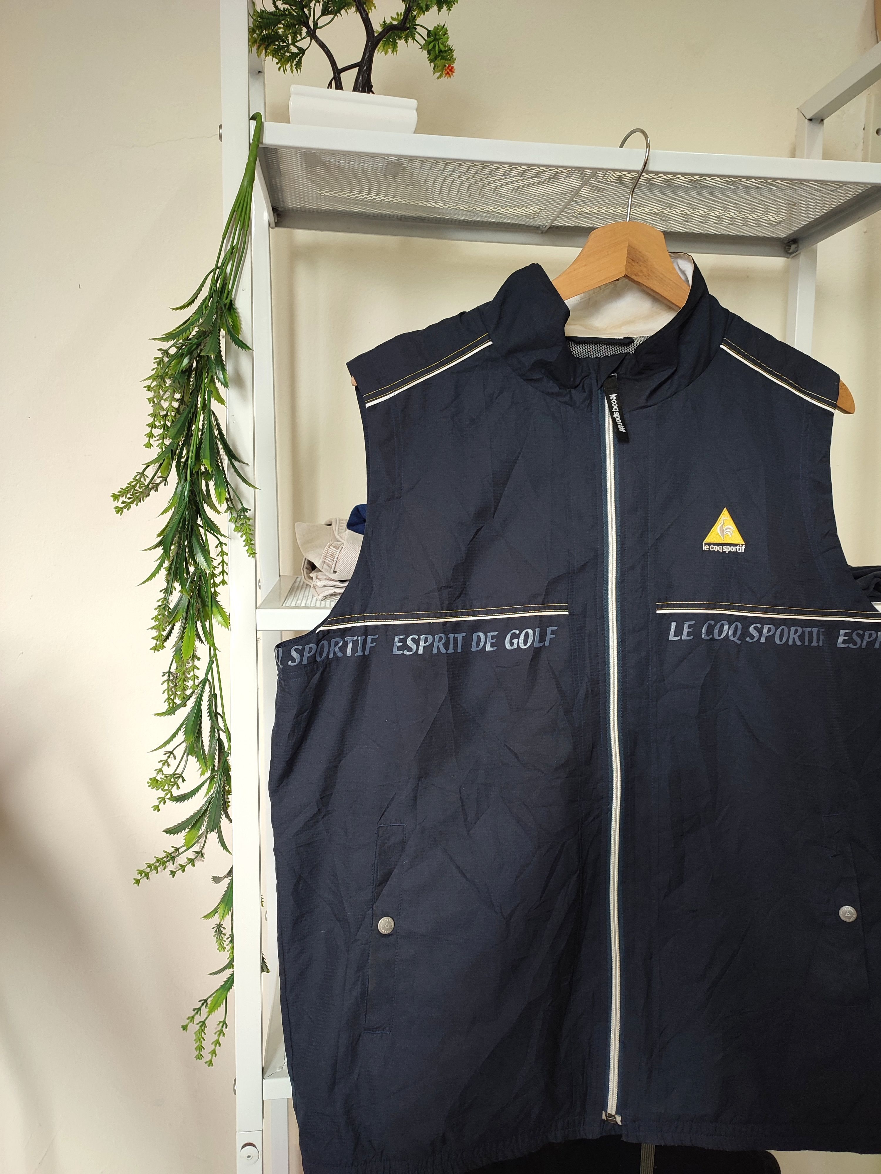 Le Coq Sportif Vintage Le Coq Sportif Zip Up Sleeveless Size US L / EU 52-54 / 3 - 4 Thumbnail