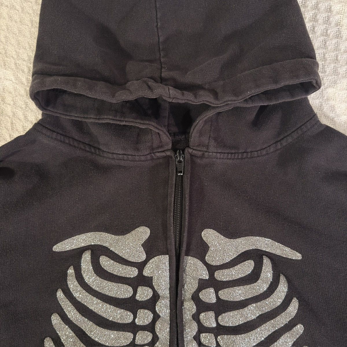 Other 7-10 Black Skeleton Zip Hoodie – Independent Label Size US S / EU 44-46 / 1 - 3 Thumbnail