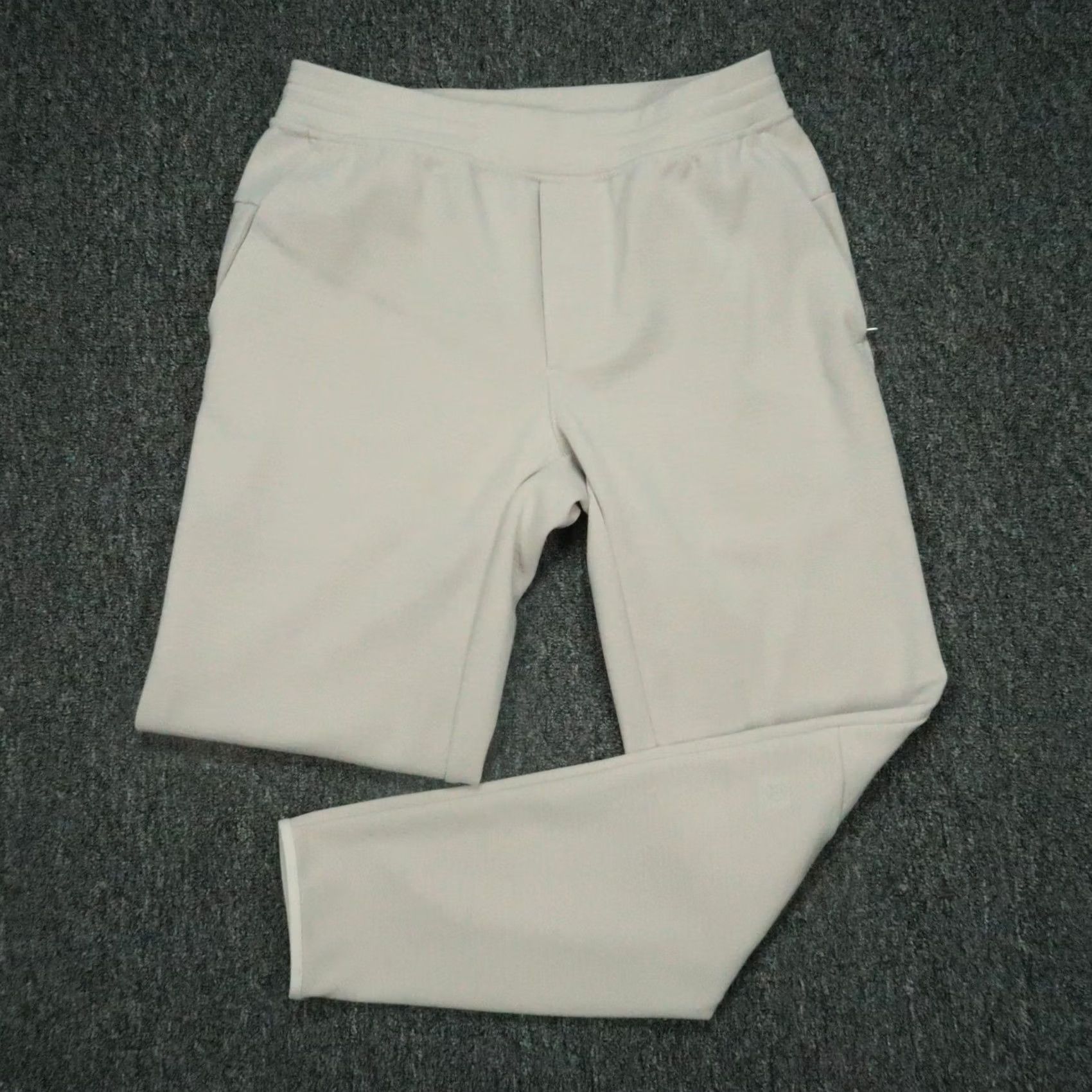 Lululemon Lululemon Pants Mens Medium Beige Gridliner Fleece Jogger Performance Athletic Shirt? Size US 31 - 2 Thumbnail