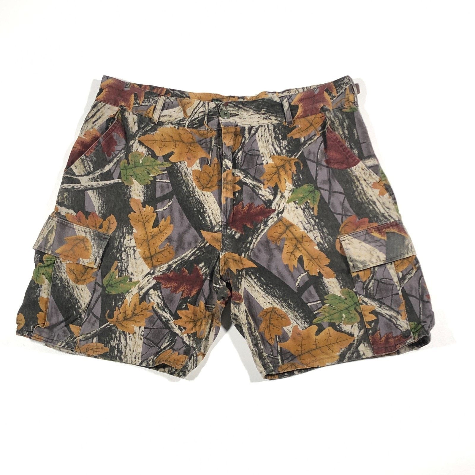 パンツ 1990s old stussy wood camo cargo shorts Stussy × Vintage Vintage 90s Stussy Camo shorts pants | Grailed