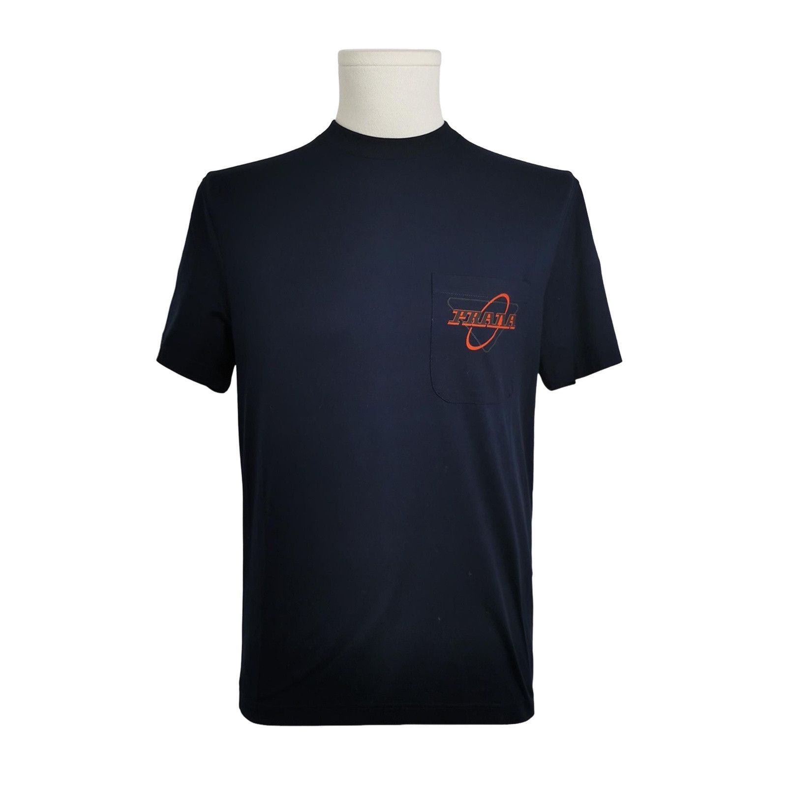 Prada Prada Logo Pocket Cotton T-Shirt S Size US S / EU 44-46 / 1 - 1 Thumbnail