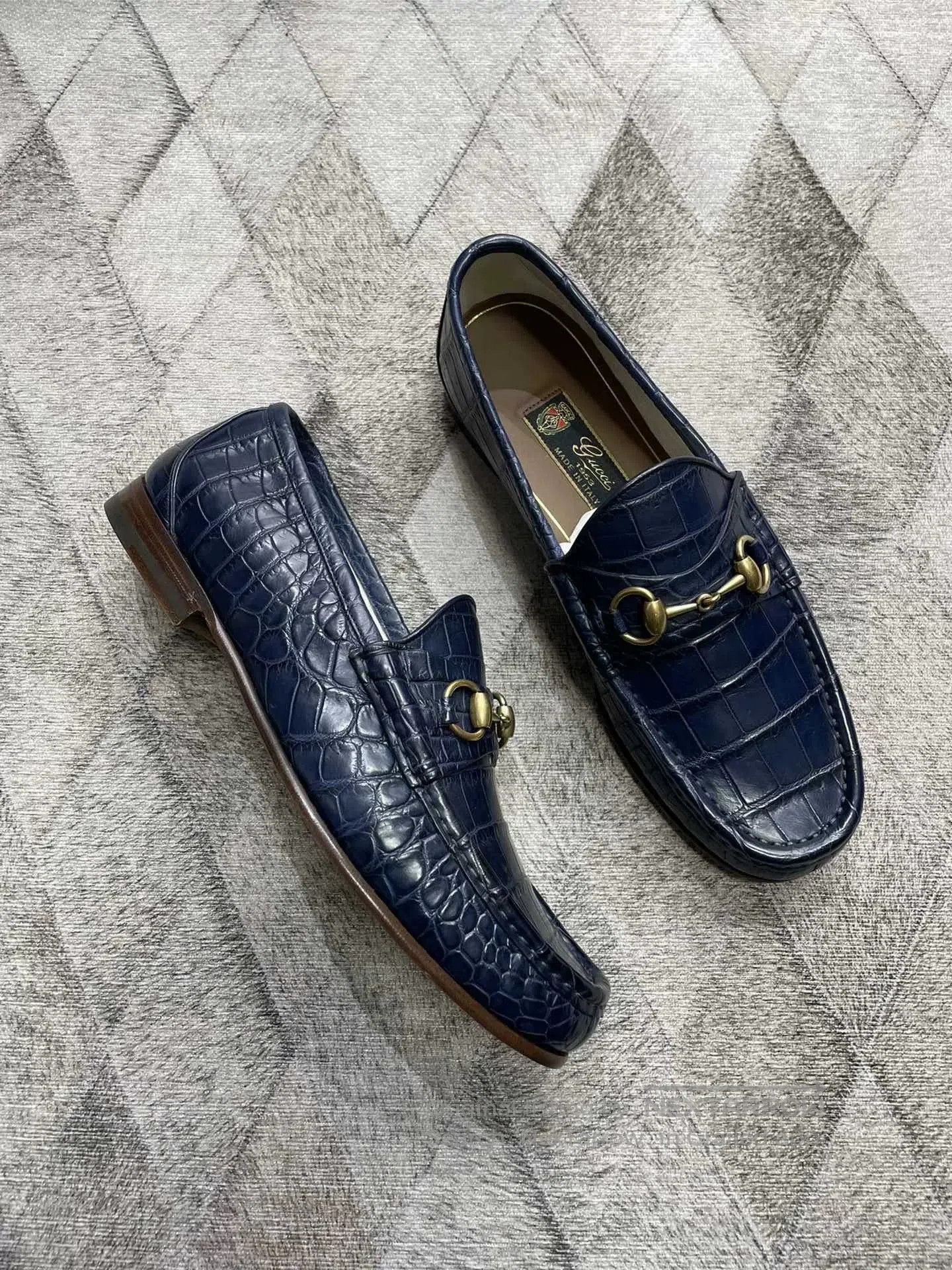 Gucci Gucci Crocodile Leather Loafers. Size US 8.5 / EU 41-42 - 5 Thumbnail