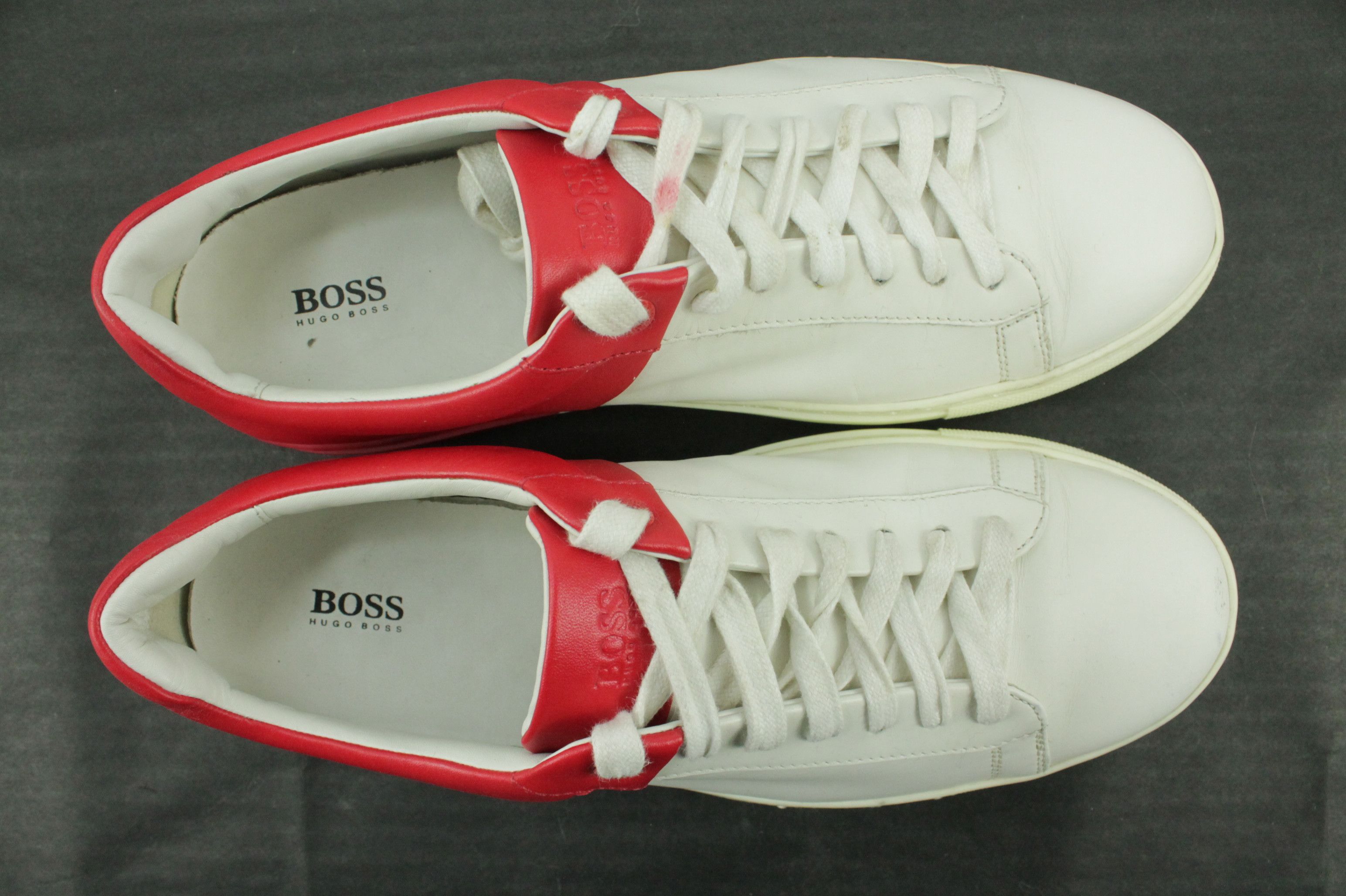Hugo Boss Hugo Boss Low Top Leather Sneakers Women's Size US 9 / IT 39 - 6 Thumbnail