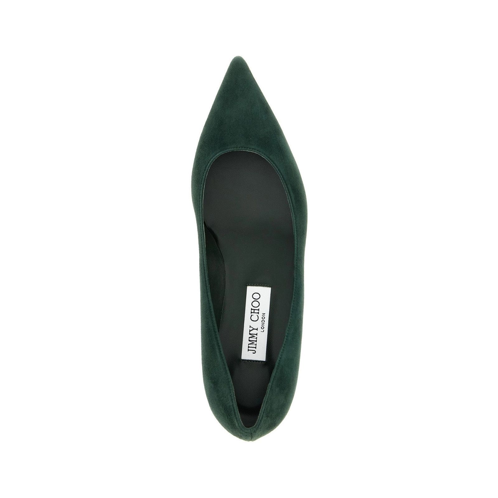 JIMMY CHOO Amelia 35mm Green Suede Pumps New (Women's size:7