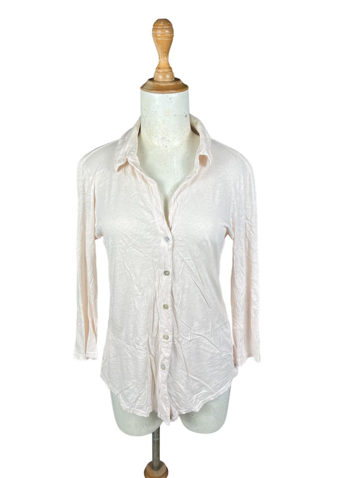 Designer Velvet by Graham & Spencer Made In Usa Women Shirt Designer Size S / US 4 / IT 40 - 1 Thumbnail