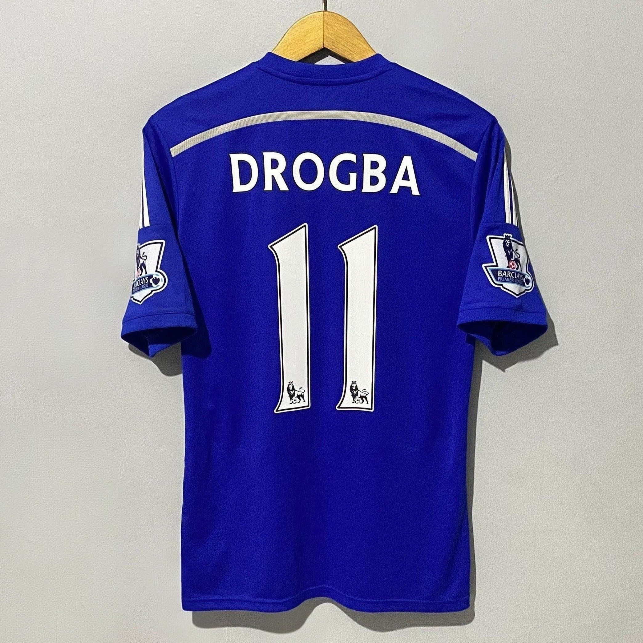 Adidas Chelsea 2014-2015 Home Jersey Didier Drogba Size US M / EU 48-50 / 2 - 2 Thumbnail