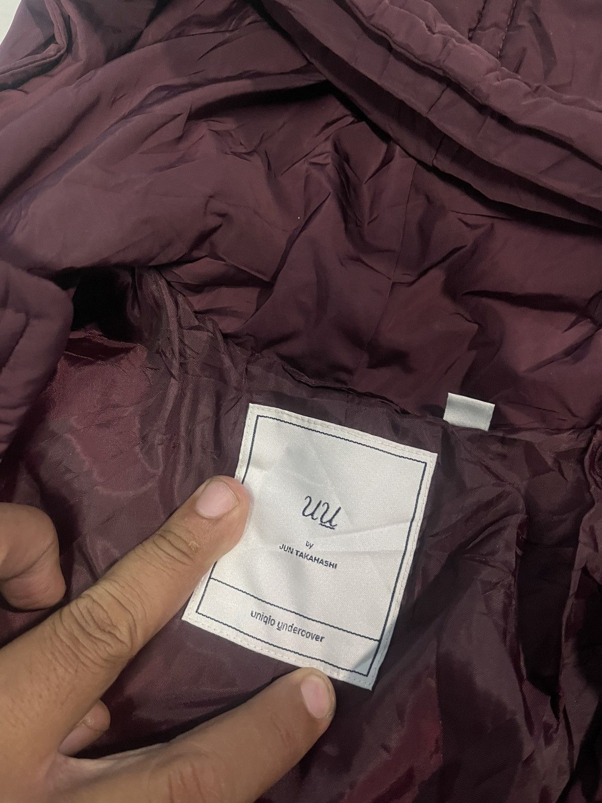 Jun Takahashi × Undercover × Uniqlo 🔥HOT🇯🇵🔥UNDERCOVER JUN TAKAHASHI LONG DUFFLE JACKET VERY RARE Size US L / EU 52-54 / 3 - 5 Thumbnail