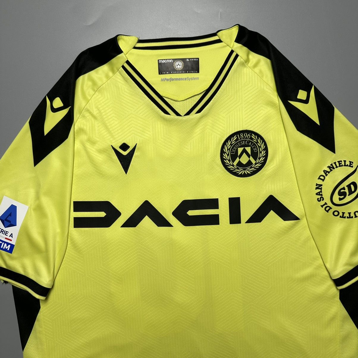Macron UDINESE MACRON 2022/2023 FOOTBALL AWAY JERSEY #10 DEULOFEU Size US XL / EU 56 / 4 - 4 Thumbnail