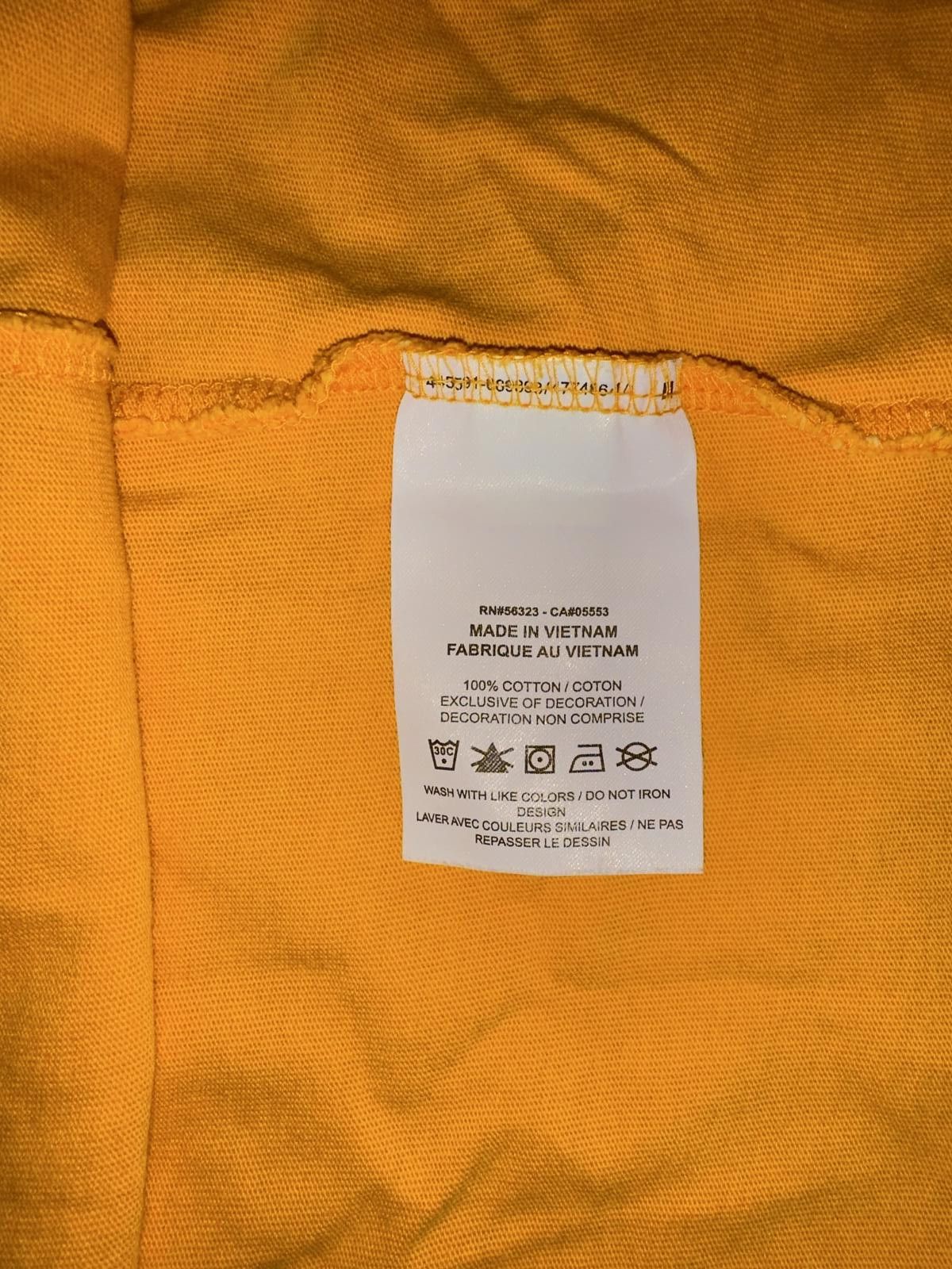 Designer Nike Jordan Flight Essentials Oversized Yellow Tee Size US XXL / EU 58 / 5 - 5 Thumbnail