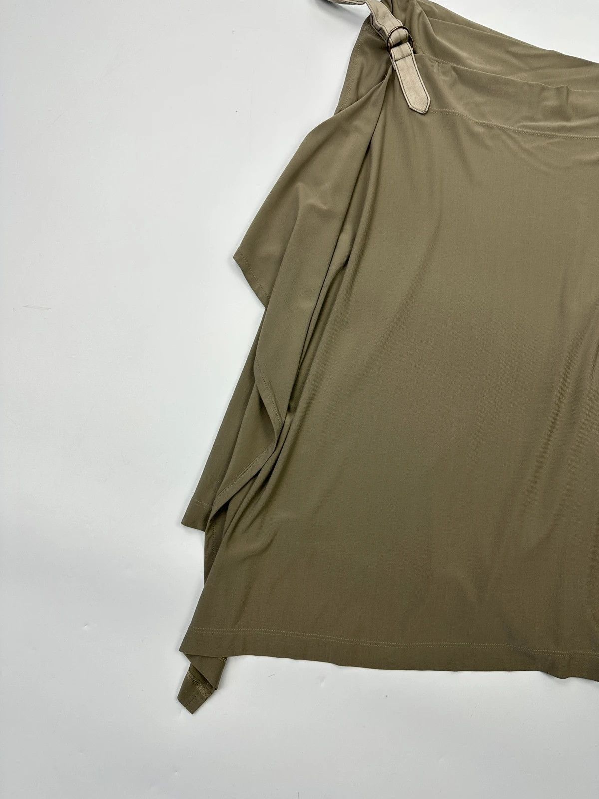 plein sud Plein Sud 00’s Wrap Asymmetrical Khaki Long Skirt Size 25" / US 0 / IT 36 - 5 Thumbnail