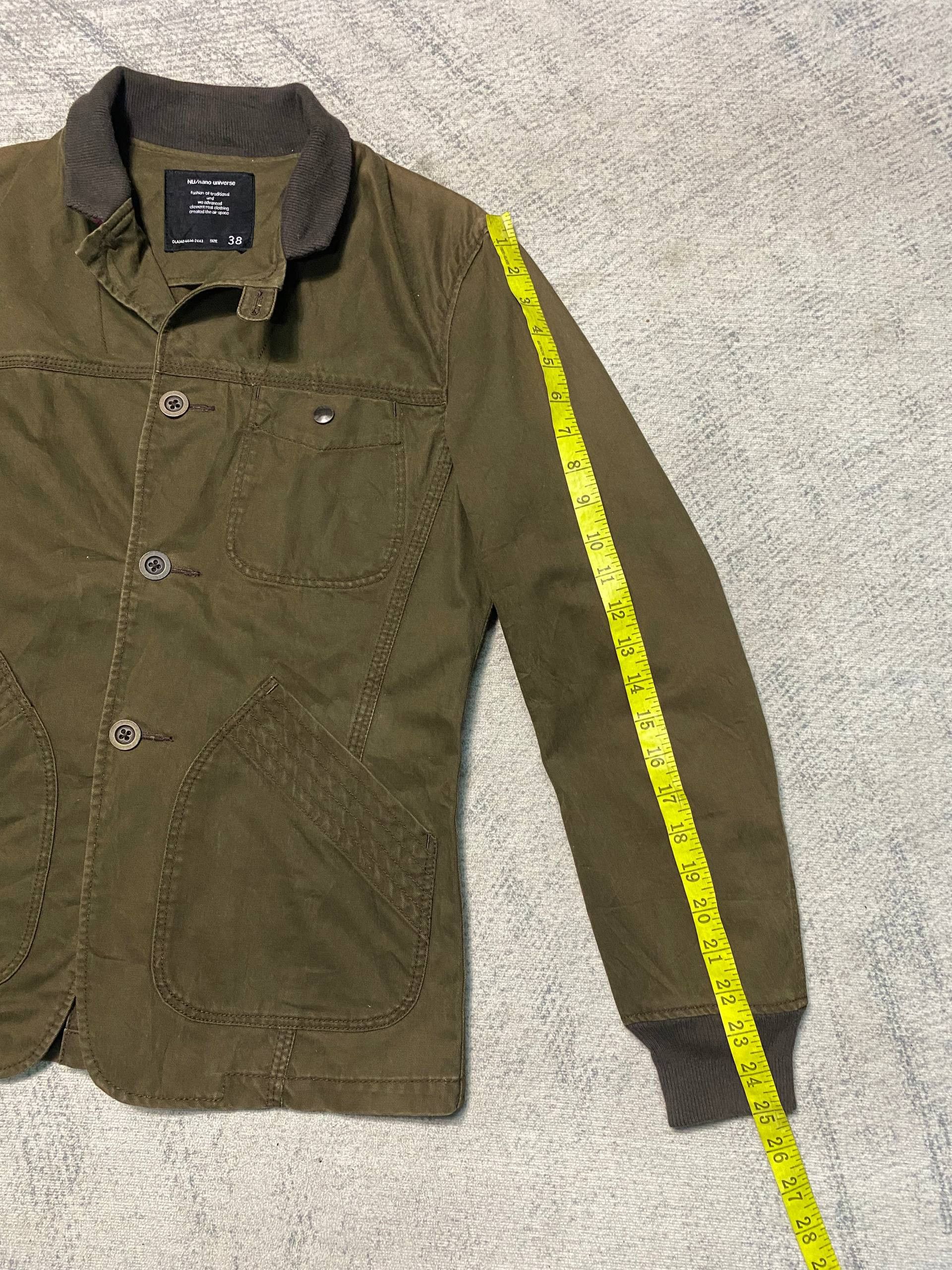 NANO universe Nano Universe Japan Utility Military Olive Jacket Size US S / EU 44-46 / 1 - 13 Thumbnail