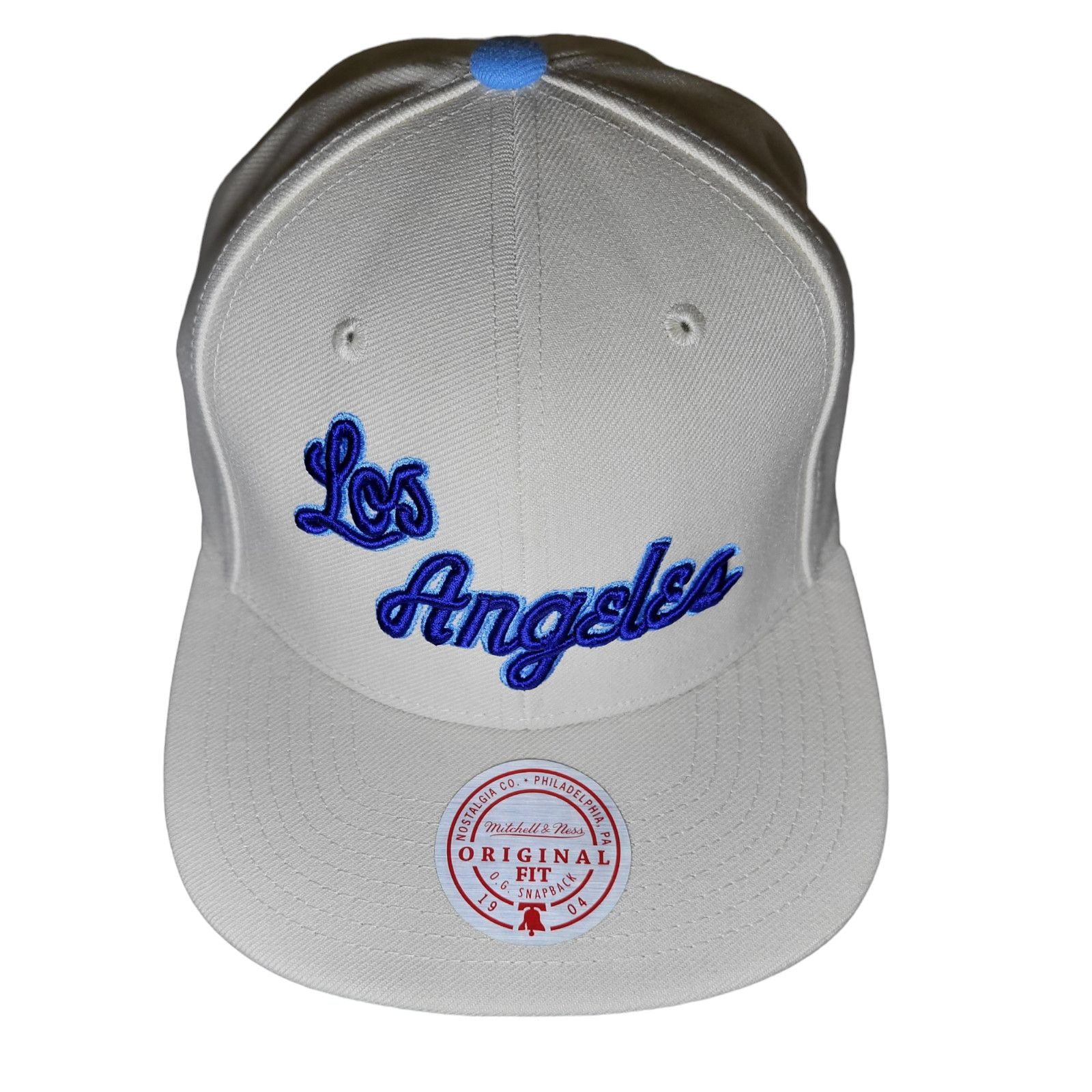 Mitchell & Ness NWT Los Angeles Lakers Mitchell & Ness 3D Off White Hat Size ONE SIZE - 10 Thumbnail