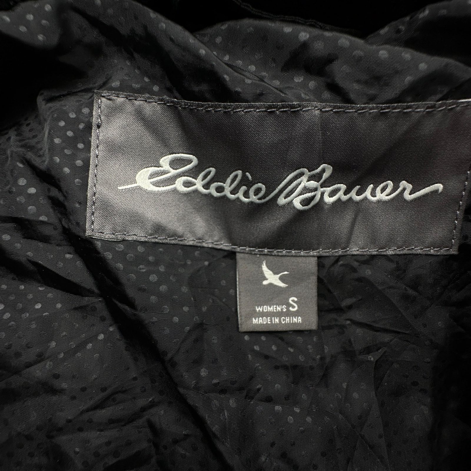 Eddie Bauer Eddie Bauer Goose Down Jacket Womens Small Black Puffer Size S / US 4 / IT 40 - 2 Thumbnail