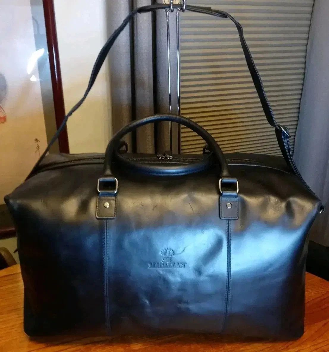 Other RARE THE MACALLAN OIL WAXED LEATHER BAG TRAVEL WEEKEND Size ONE SIZE - 1 Thumbnail