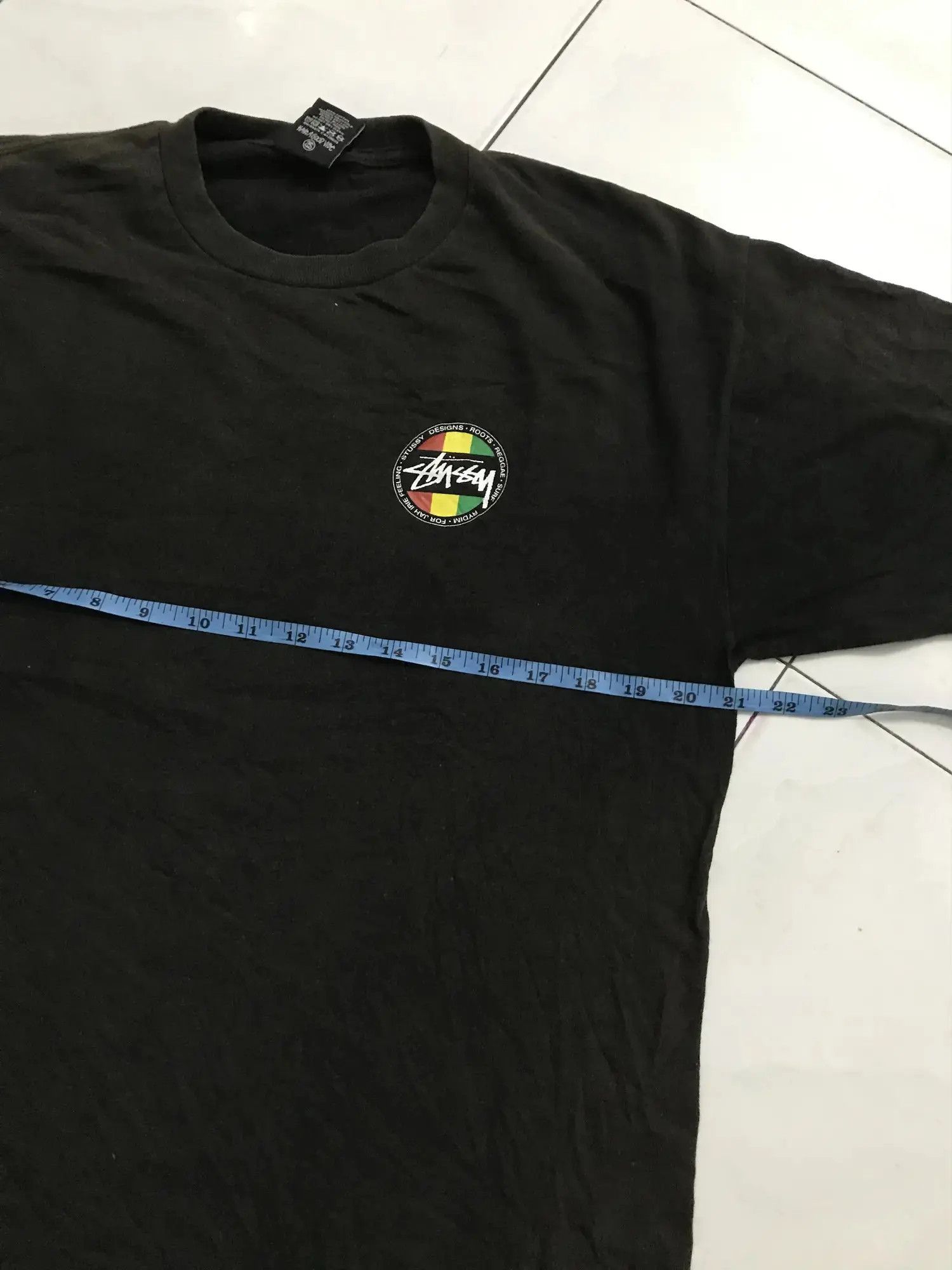 Bob Marley × Stussy Stussy Rasta Sun Faded Tee Size US M / EU 48-50 / 2 - 5 Thumbnail