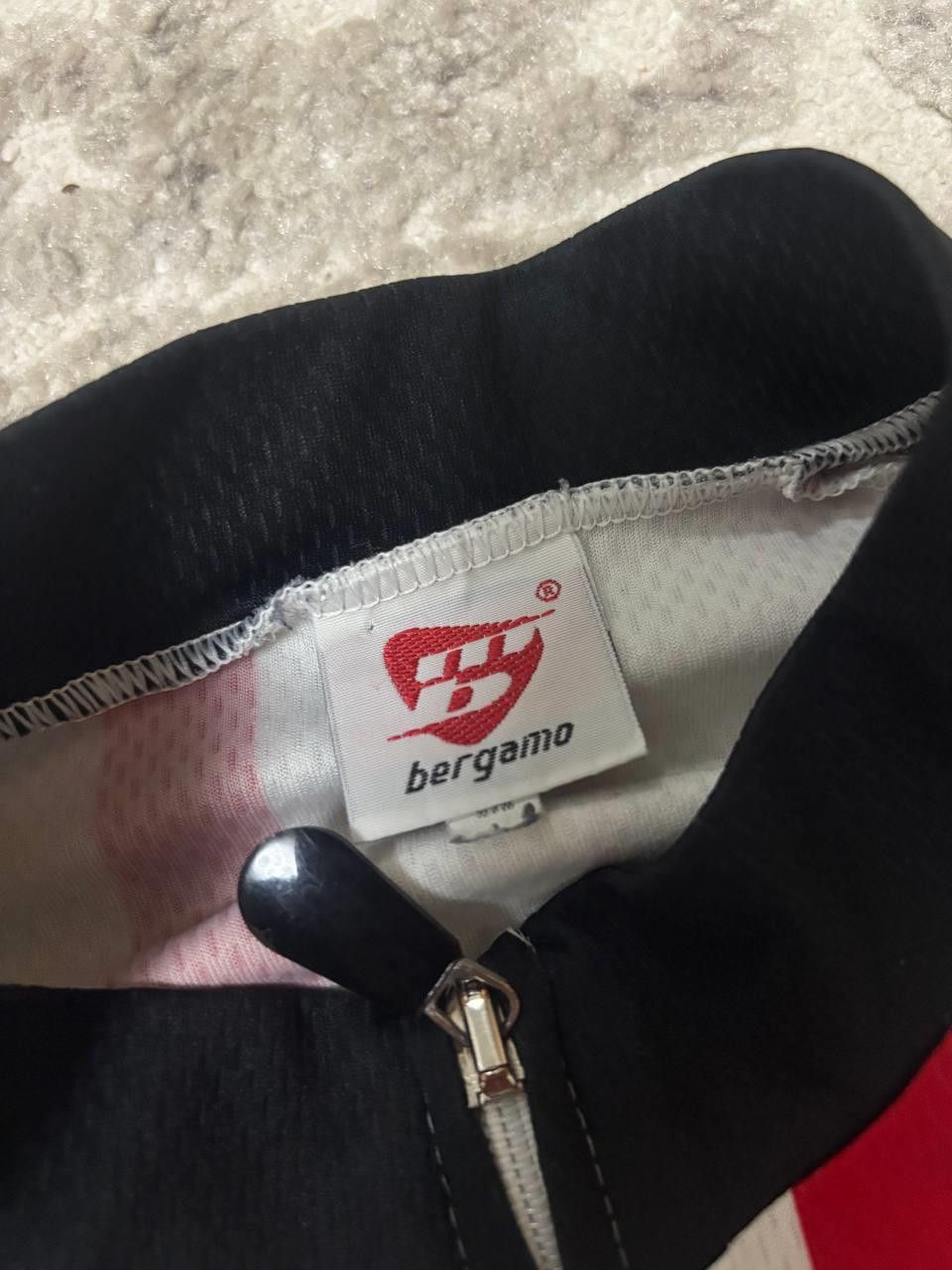 Vintage Rare Marcello Bergamo Italy Sardegna Team Cycling Shirt Size US M / EU 48-50 / 2 - 7 Thumbnail