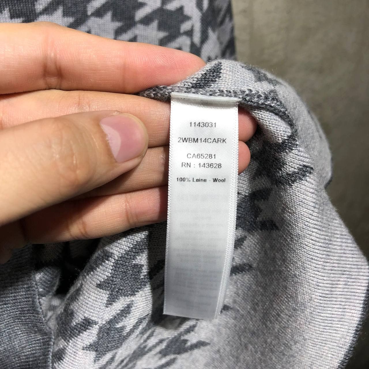 Dior Dior Houndstooth Cardigan Size XXS / US 00 / IT 34 - 9 Thumbnail