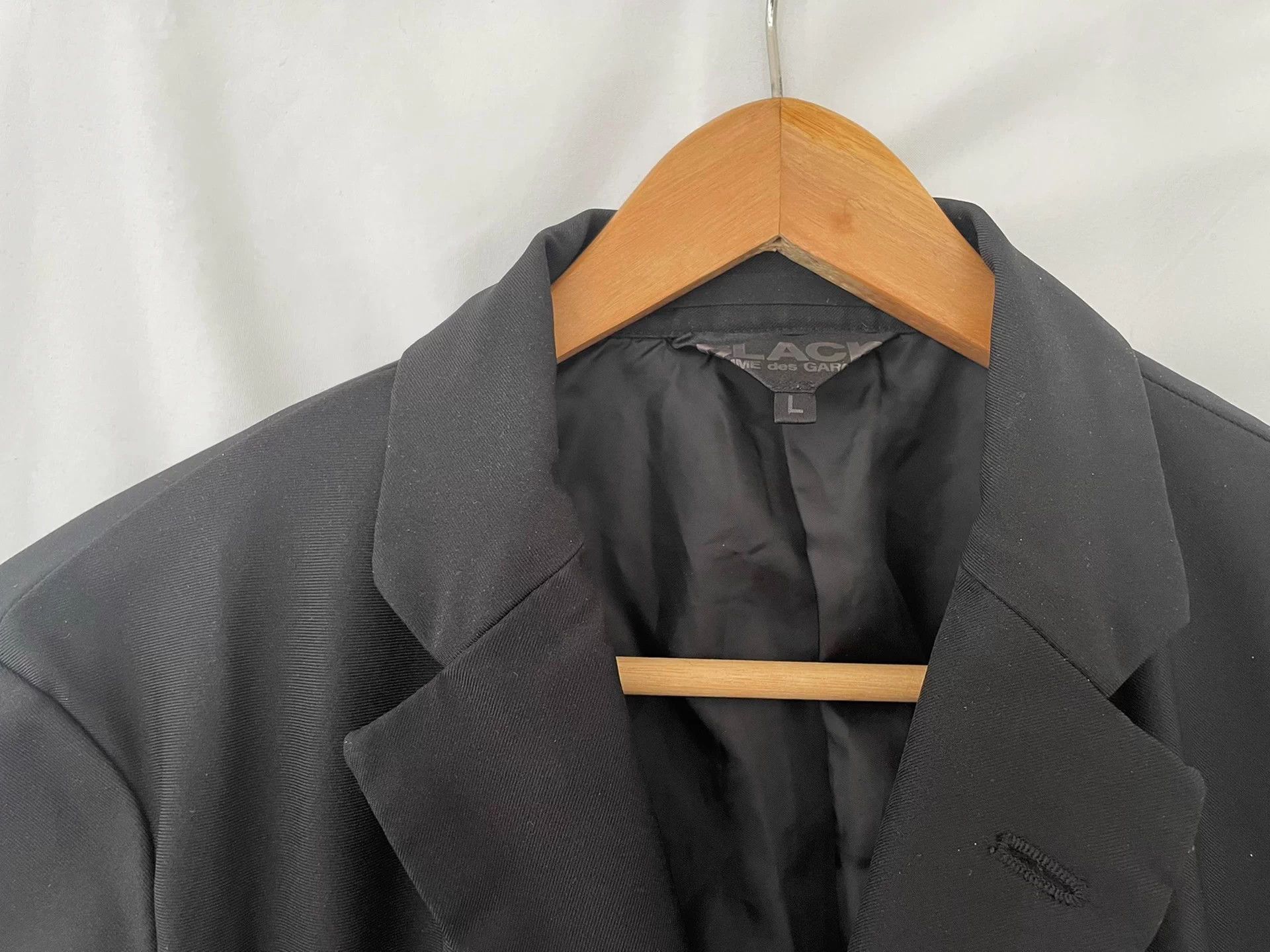 Comme des Garcons Black Comme des Garçons Spiral Diagonal Cut Suit Size US M / EU 48-50 / 2 - 6 Thumbnail