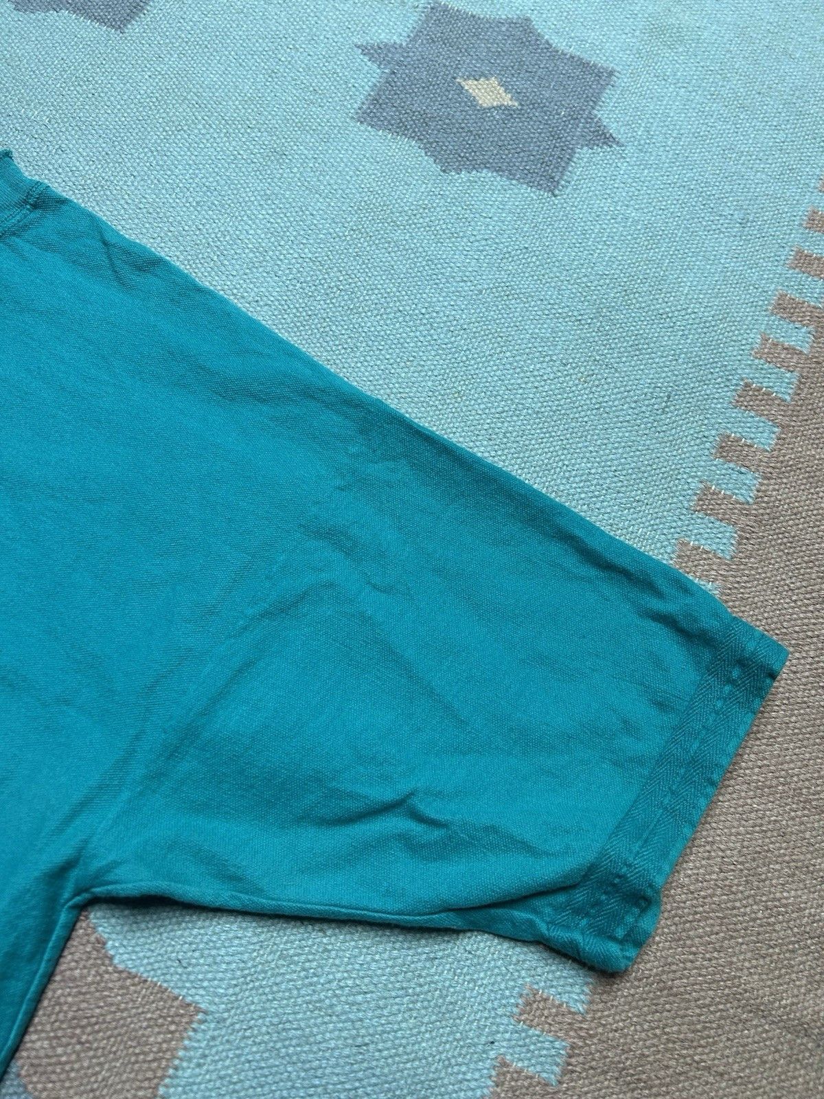Vintage Vtg t shirt porky pig diner Kentucky restaurant turquoise XL Size US XL / EU 56 / 4 - 4 Thumbnail