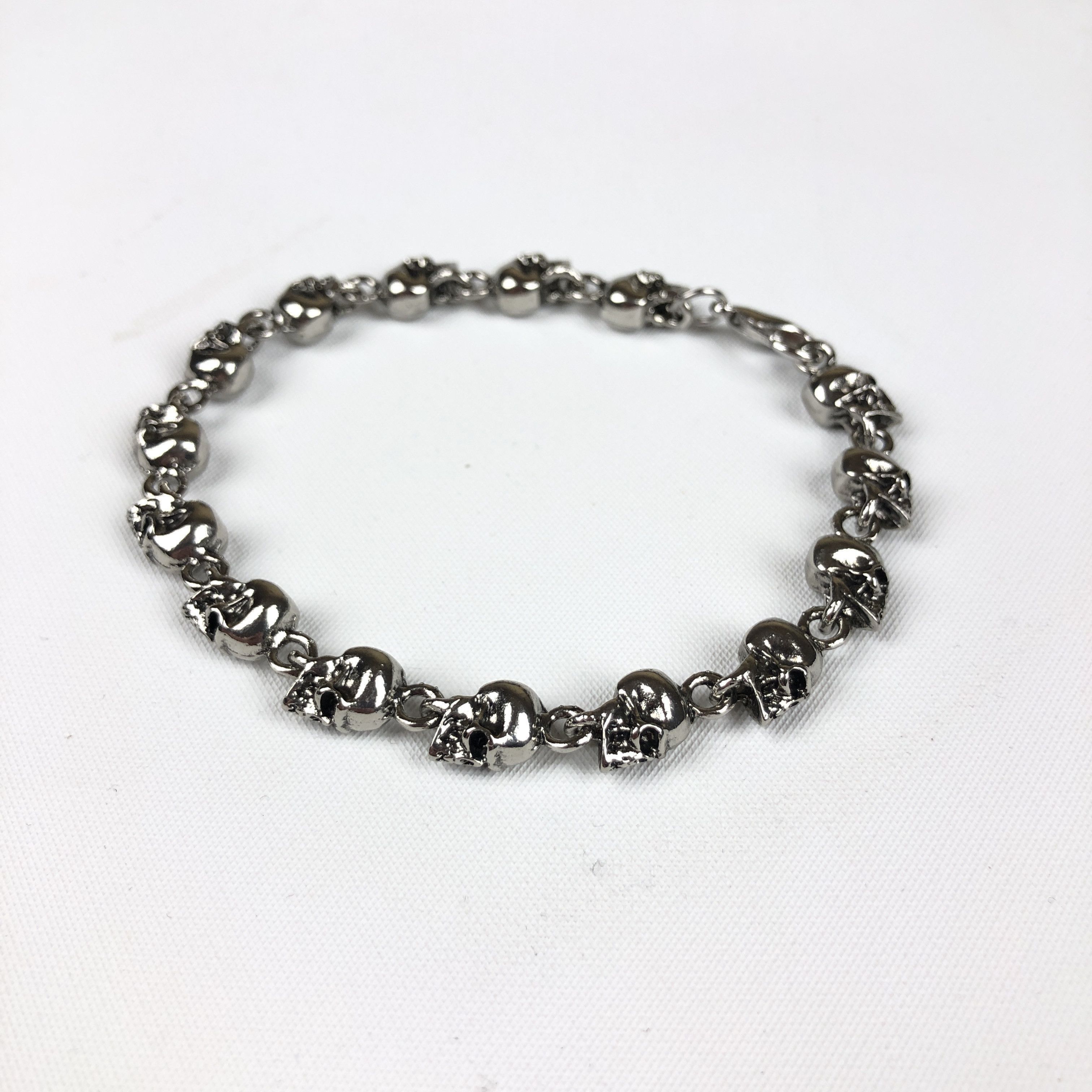 Jewelry Skull Bracelet Y2K Punk Chain Gotch Size ONE SIZE - 3 Thumbnail