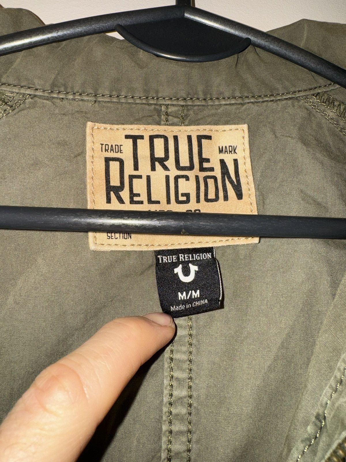 True Religion True Religion overshirt jacket light zip up vintage rare Size US M / EU 48-50 / 2 - 6 Thumbnail