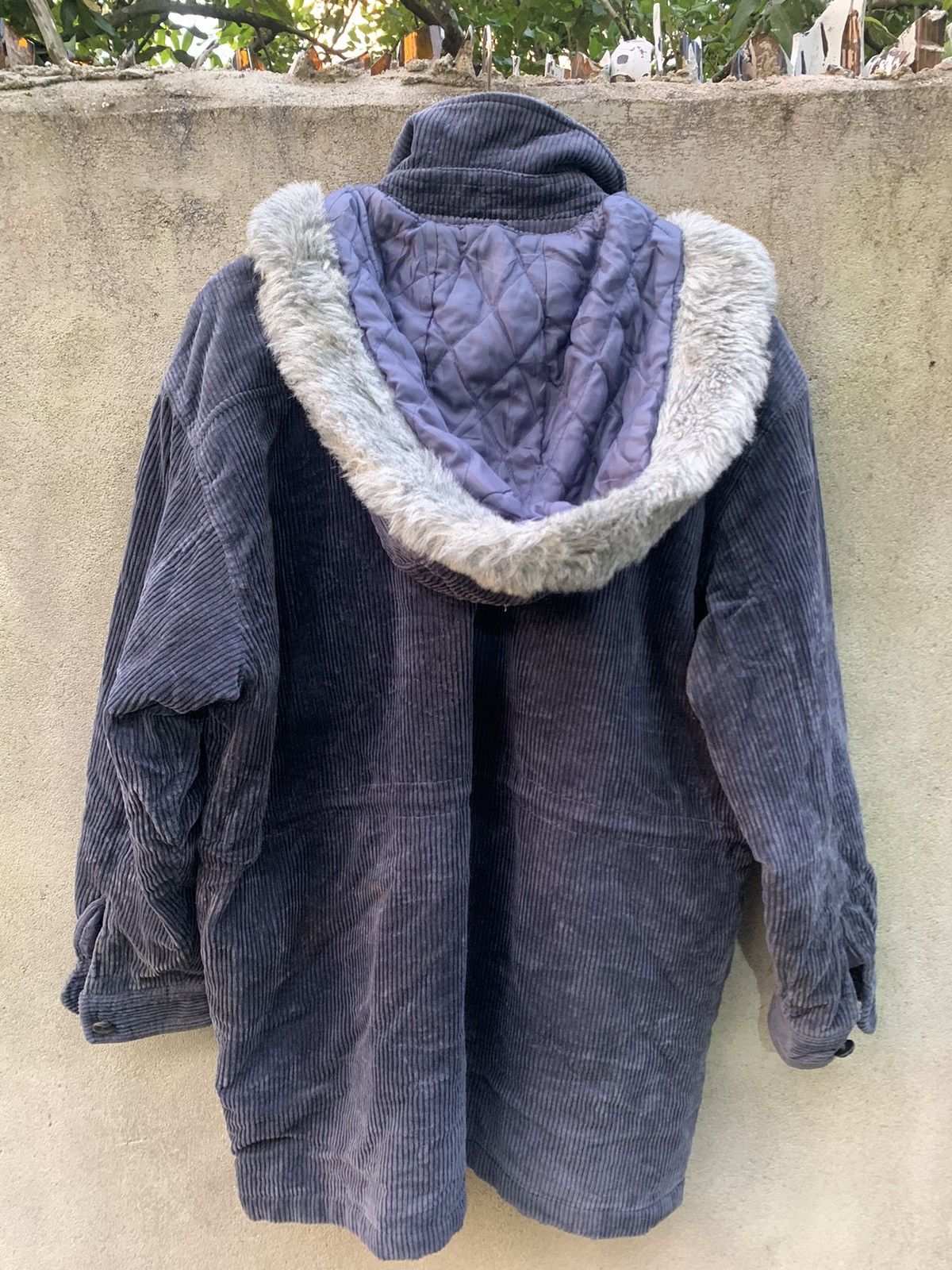 If Six Was Nine 💸BINDINGOFFER💸JJC Fur Corduroy Jacket Coat Lgb Ifsixwasnine Size US M / EU 48-50 / 2 - 2 Thumbnail