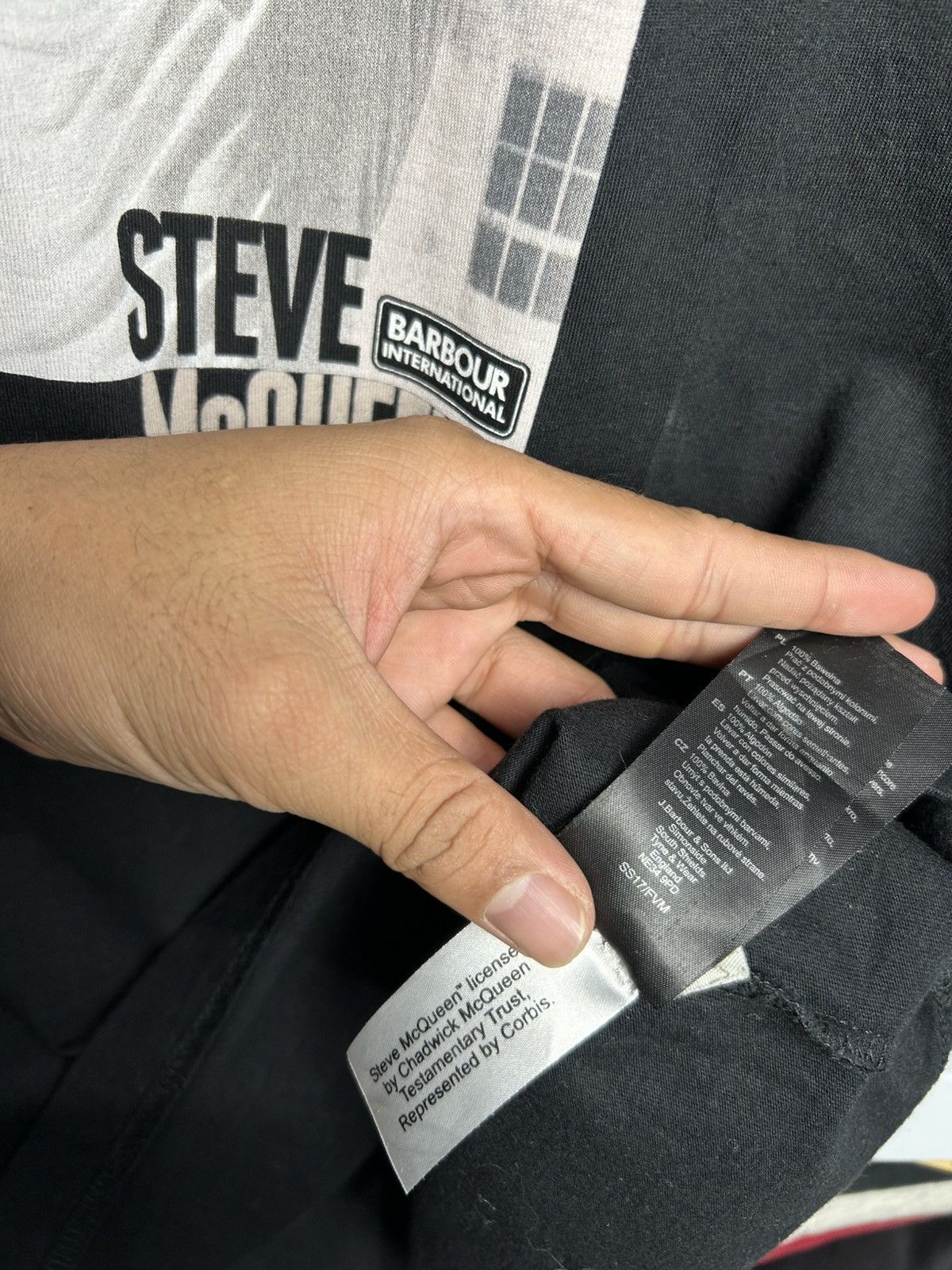 Barbour Steve Mcqueen barbour international Tee Size US XL / EU 56 / 4 - 6 Thumbnail