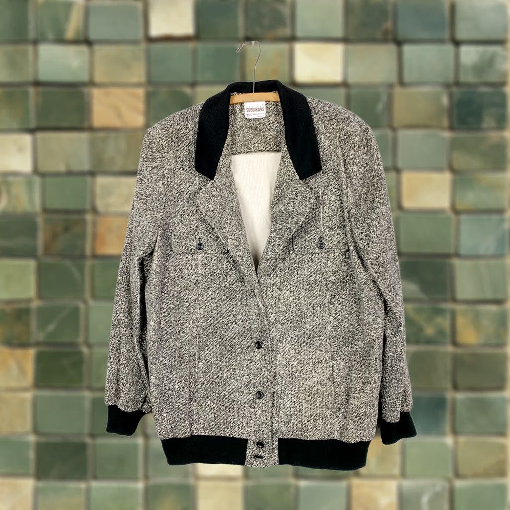 Vintage VINTAGE Country Suburbans Jacket Womens 18 Black Marled 80s Suburban Suburbans Hoodie? Size XXL / US 16-18 / IT 52-54 - 1 Thumbnail