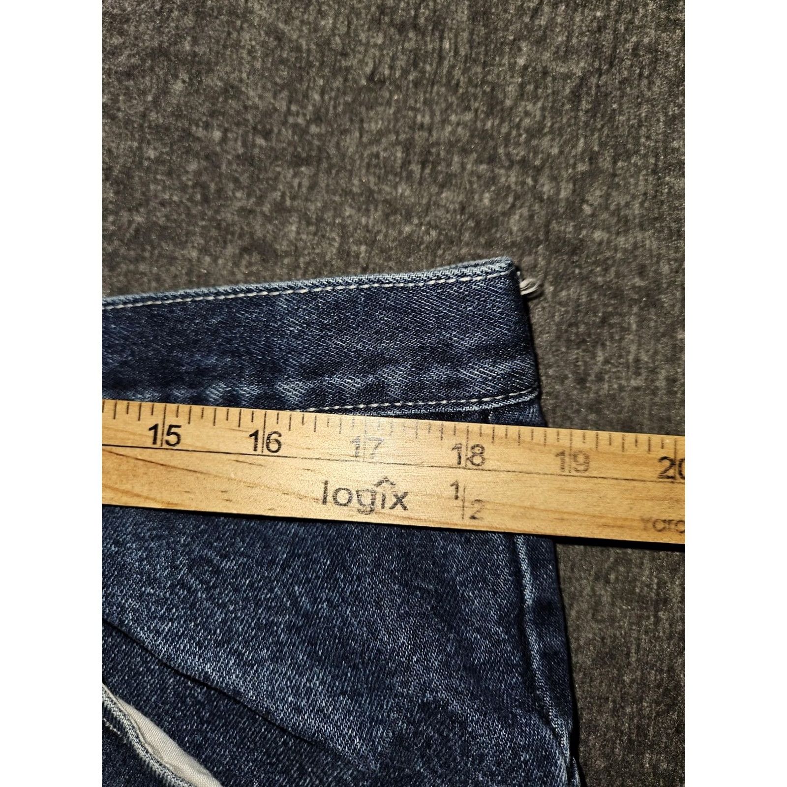Vintage VINTAGE Joker Bermuda Shorts Mens 38 Blue Denim Baggy Hip Hop Relaxed Size US 38 / EU 54 - 4 Thumbnail