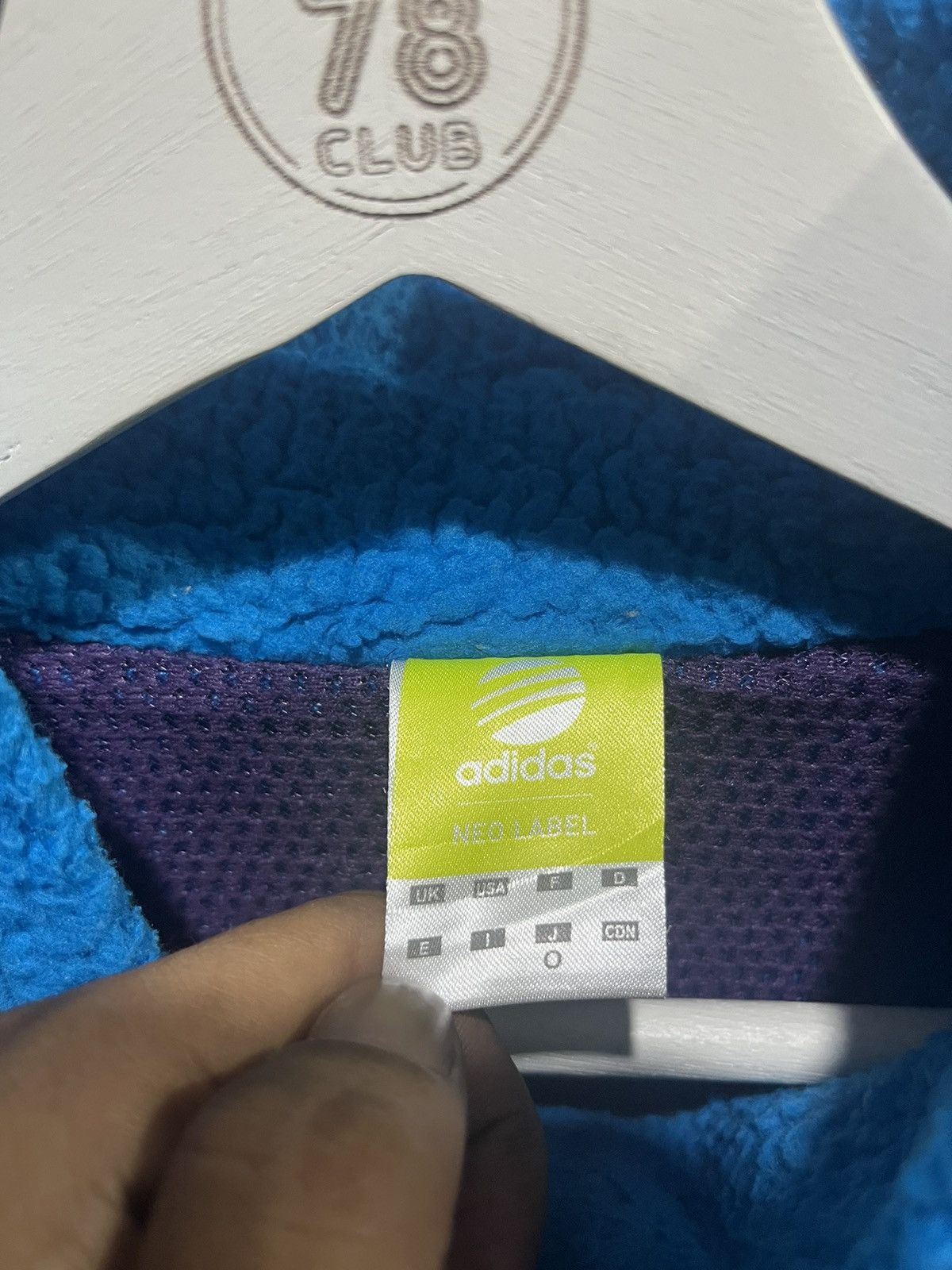 Adidas Adidas Neo Navajo Fleece Jacket Size US M / EU 48-50 / 2 - 4 Thumbnail