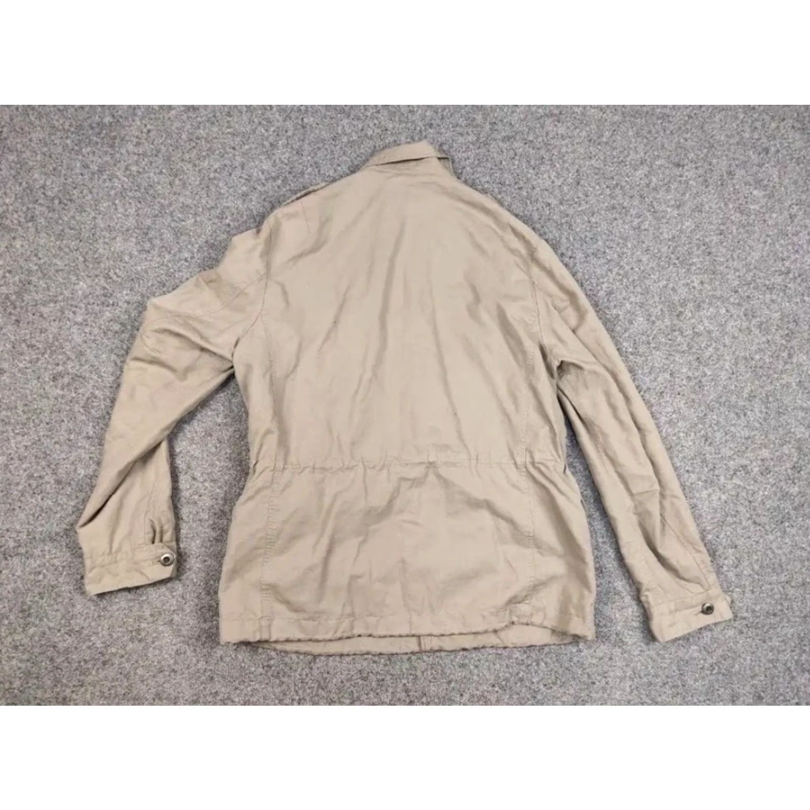 Allsaints Allsaints Field Beige Multi Pocket Vulcan Jacket Mens L Beige Army Military Jacket With Pockets Size US L / EU 52-54 / 3 - 7 Thumbnail
