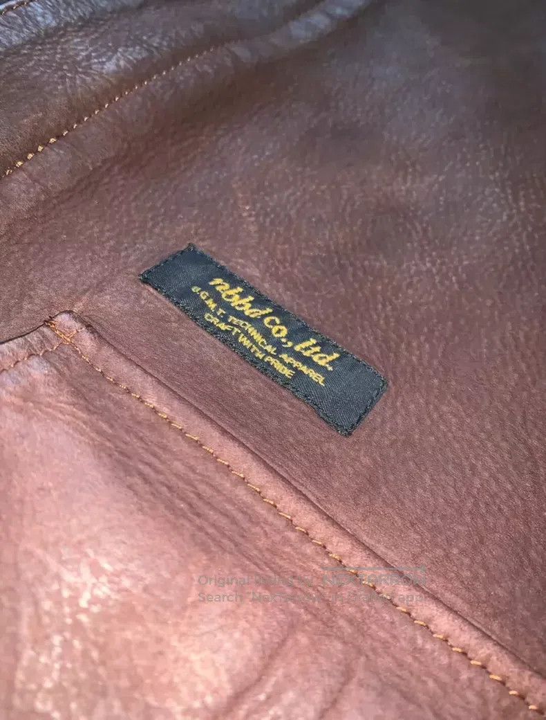 Neighborhood Neighborhood Leather jacket Size US L / EU 52-54 / 3 - 5 Thumbnail