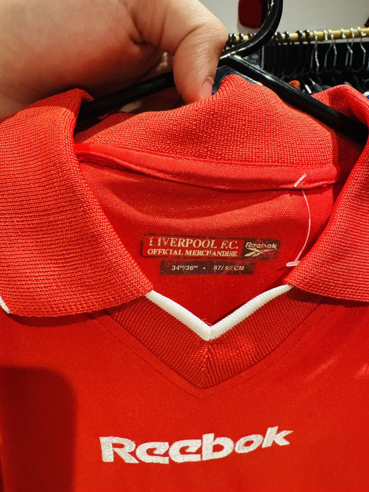 Reebok Liverpool 2000/01 home jersey Size US S / EU 44-46 / 1 - 3 Thumbnail
