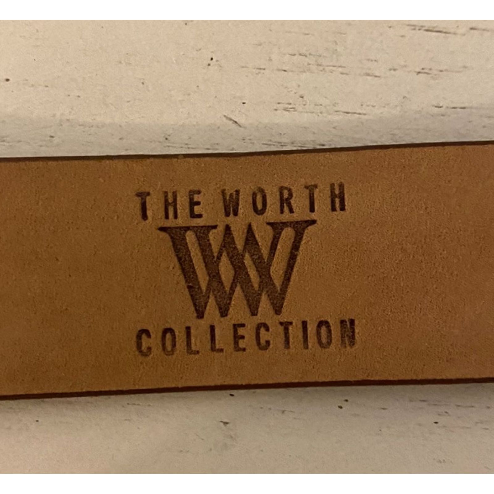 Vintage The World Collection Belt Chain Leather Buckle Genuine Leather Small Brown Womens C101BT00 S Size ONE SIZE - 5 Thumbnail