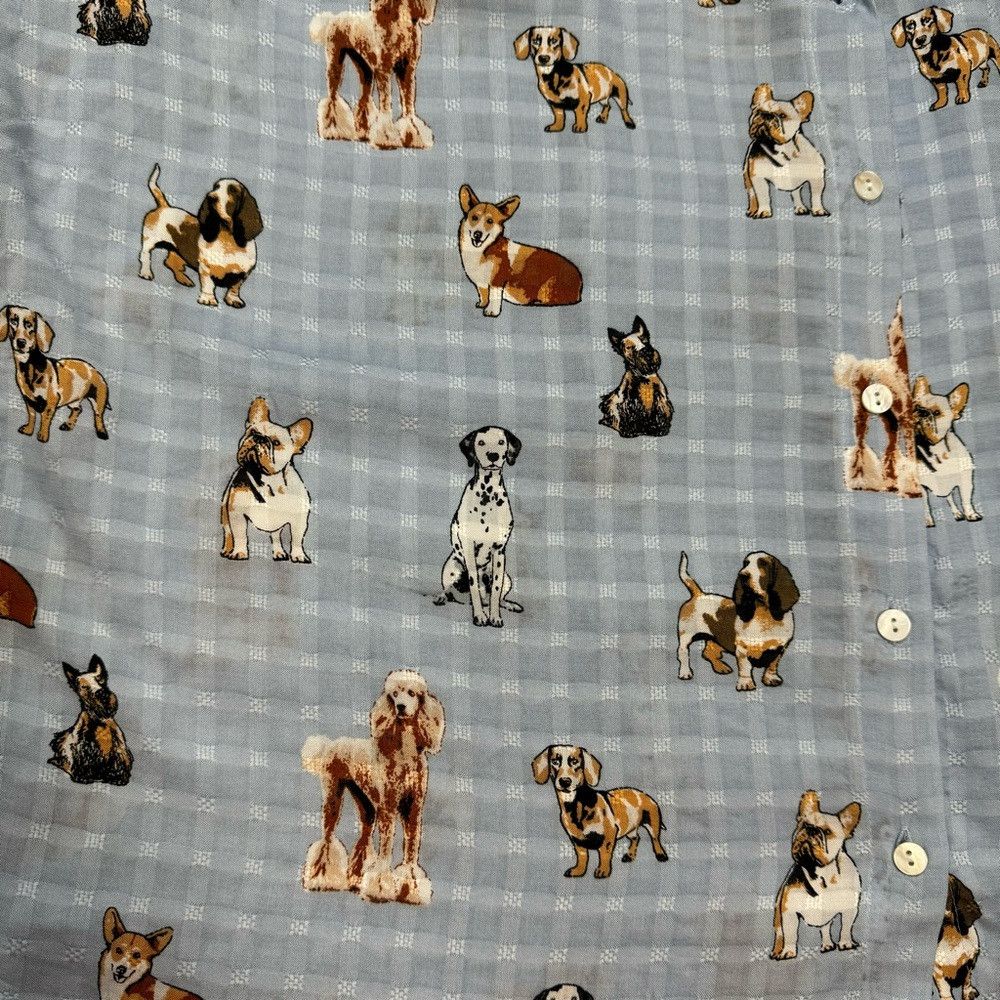 Other NWT New Jane and Delancey Dog Lovers Dogs Short Sleeve Shir Size M / US 6-8 / IT 42-44 - 8 Thumbnail