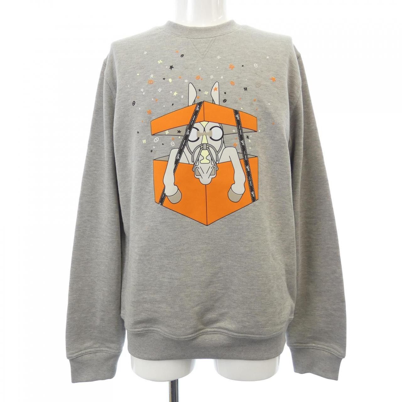 Hermes Hermes Sweatshirt Cotton Sweatshirts & Hoodies DUTY FREE for USA
