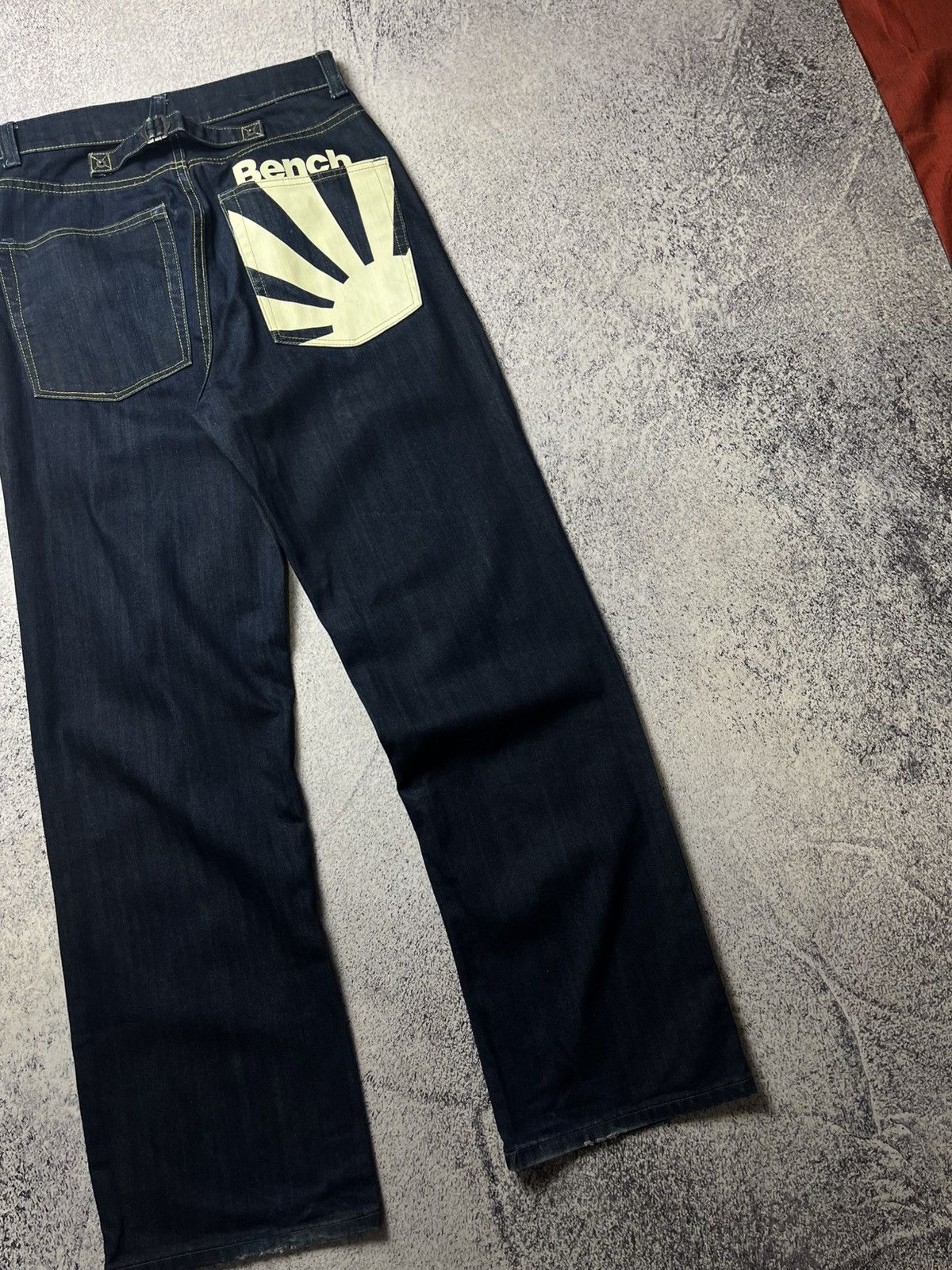 Japanese Brand 00s VINTAGE Avant Garde Japanese Style Baggy Pants Y2K Size US 32 / EU 48 - 3 Thumbnail
