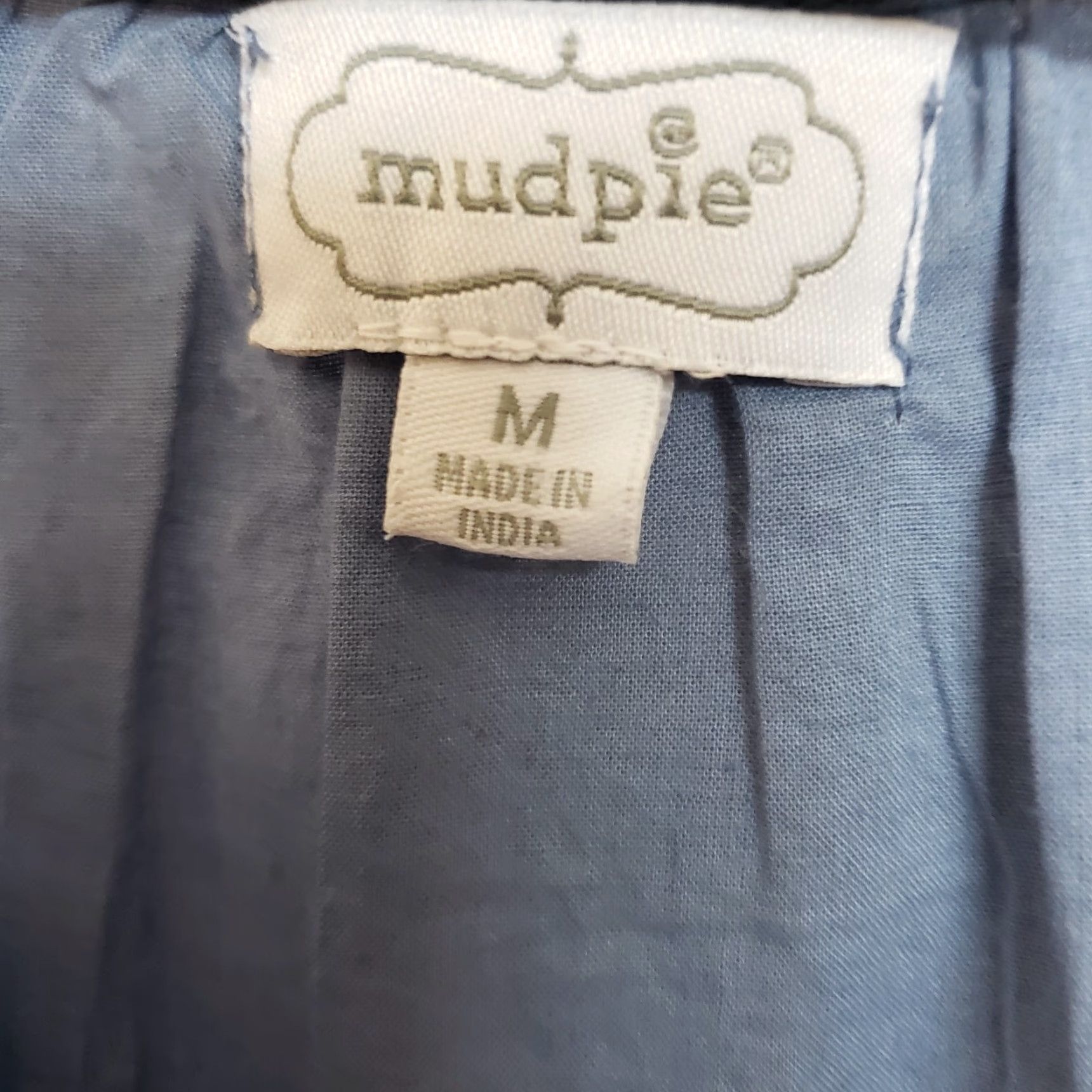 Vintage Mud Pie Womens Tunic Top Blue Pink Embroidered Long Sleeve Cotton Size M, Casual, Blouse, Womens, Tunic Size M / US 6-8 / IT 42-44 - 6 Thumbnail